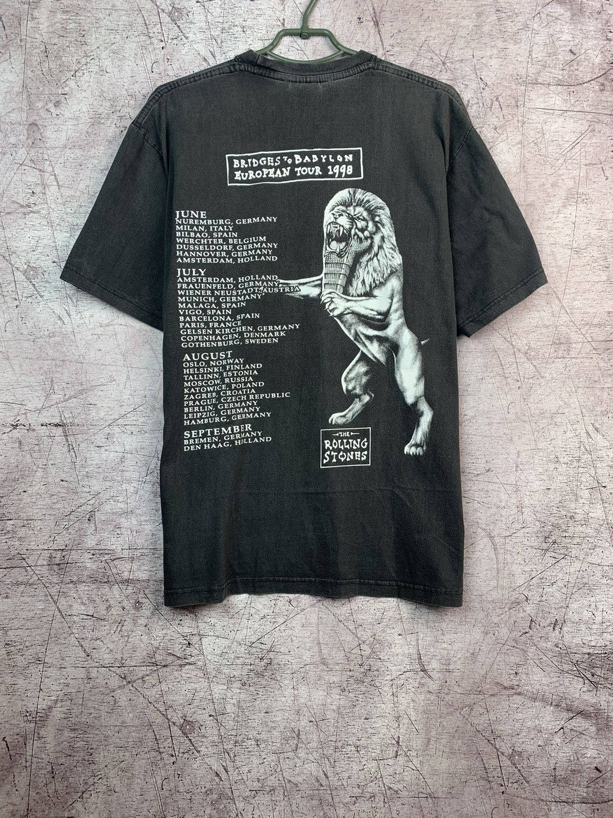 Band Tees × The Rolling Stones 1997 1998 The Rolling Stones Bridges to Babylon Tour Tee Size US L / EU 52-54 / 3 - 2 Thumbnail