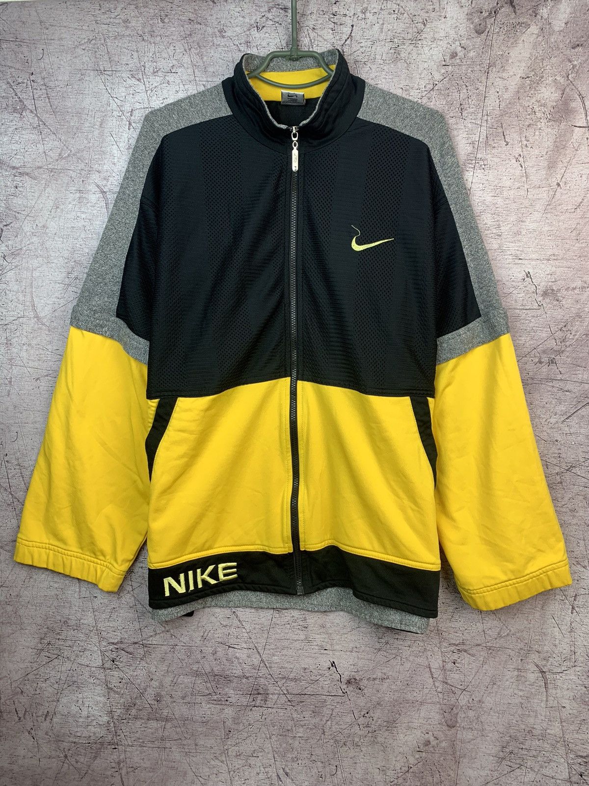 Nike Nike Vintage Mens Zip Hoodie Very Rare 90s Size US L / EU 52-54 / 3 - 1 Thumbnail