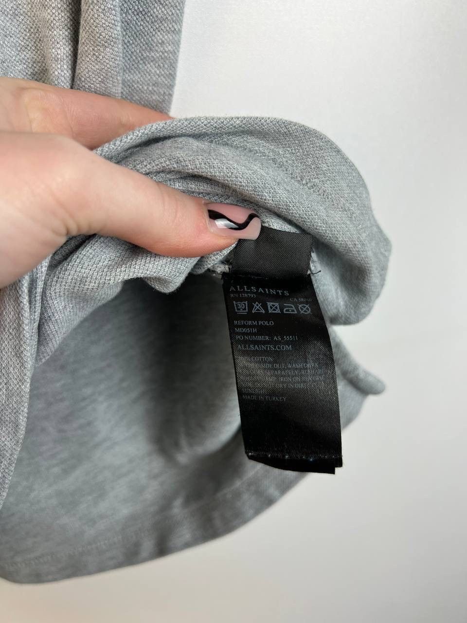 Allsaints Allsaints luxury polo shirt size XL Size US XL / EU 56 / 4 - 4 Thumbnail
