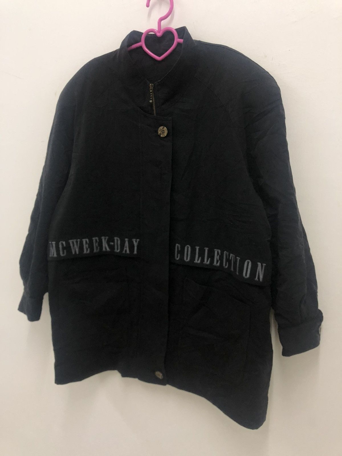 Issey Miyake Vintage MC WEEK-DAY COLLECTION Japan Designer Bomber Jacket Size US M / EU 48-50 / 2 - 2 Thumbnail