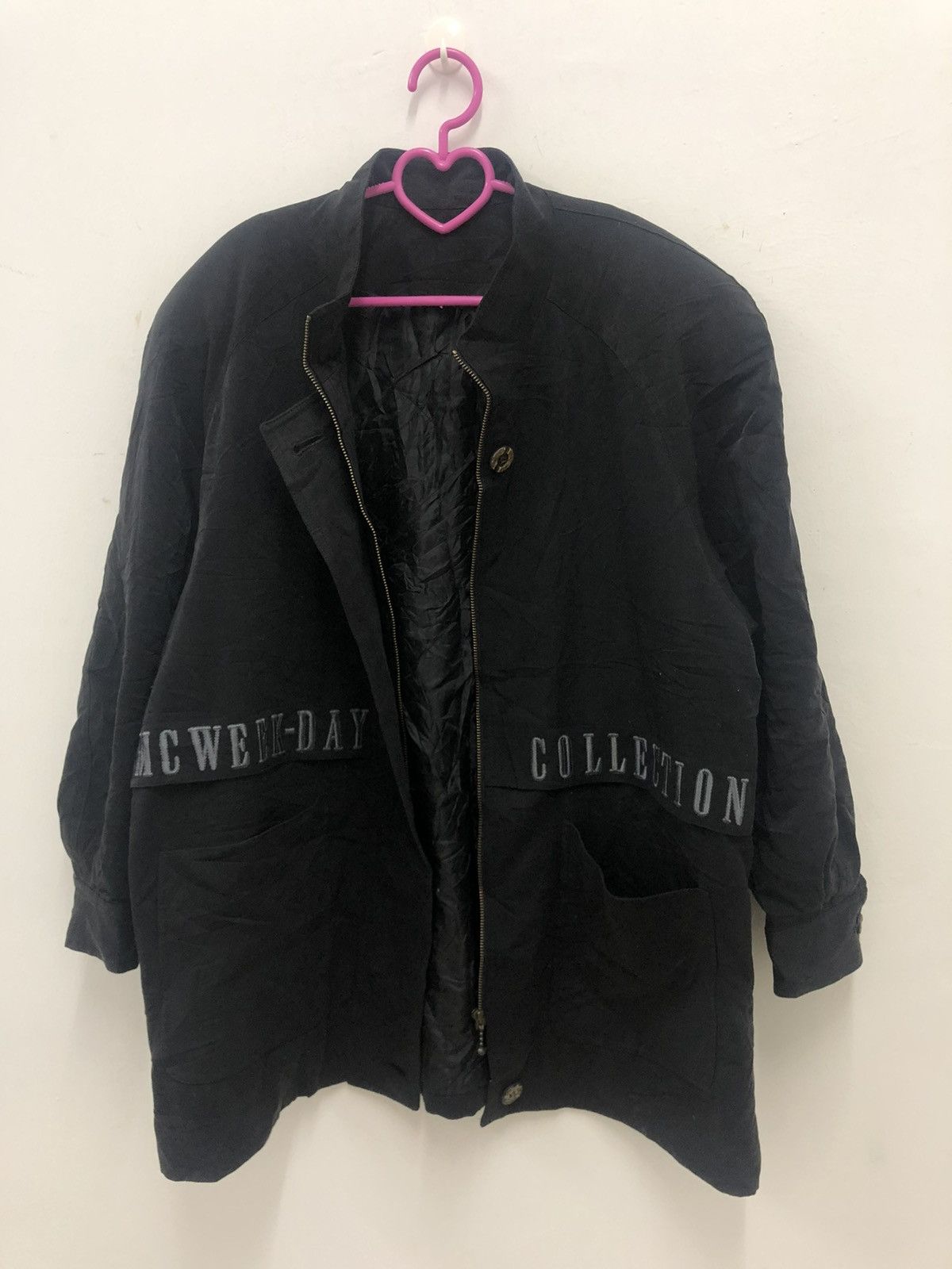 Issey Miyake Vintage MC WEEK-DAY COLLECTION Japan Designer Bomber Jacket Size US M / EU 48-50 / 2 - 3 Thumbnail
