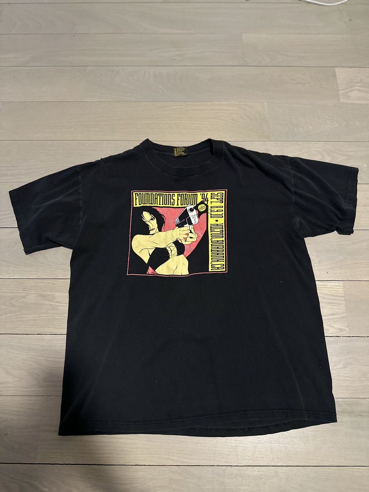 ビンテージ Foundation skateboards Tシャツ Tシャツ Vintage 90s Foundation Skateboards Punk Shirt Size L XL Skate | eBay