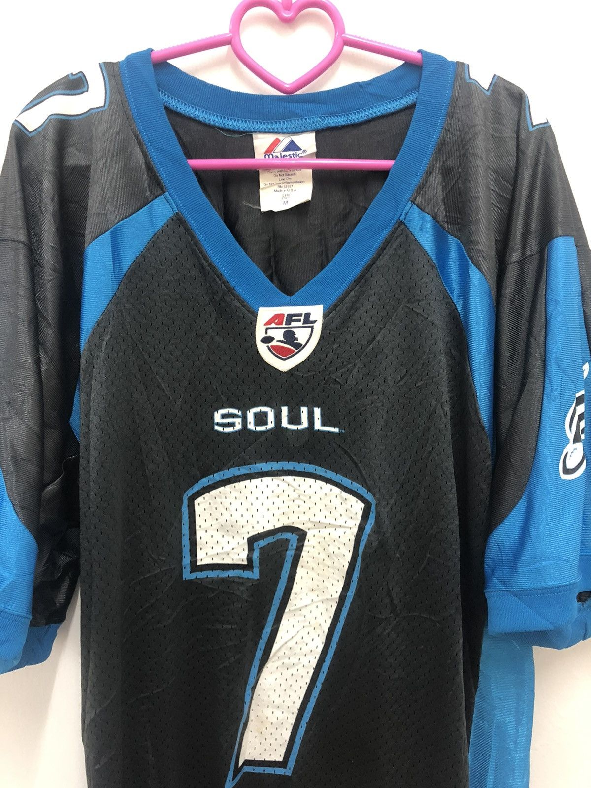 Majestic Rare Vintage PHILADELPHIA SOUL 7 RON JAWORSKI AFL Jersey Size US M / EU 48-50 / 2 - 5 Thumbnail