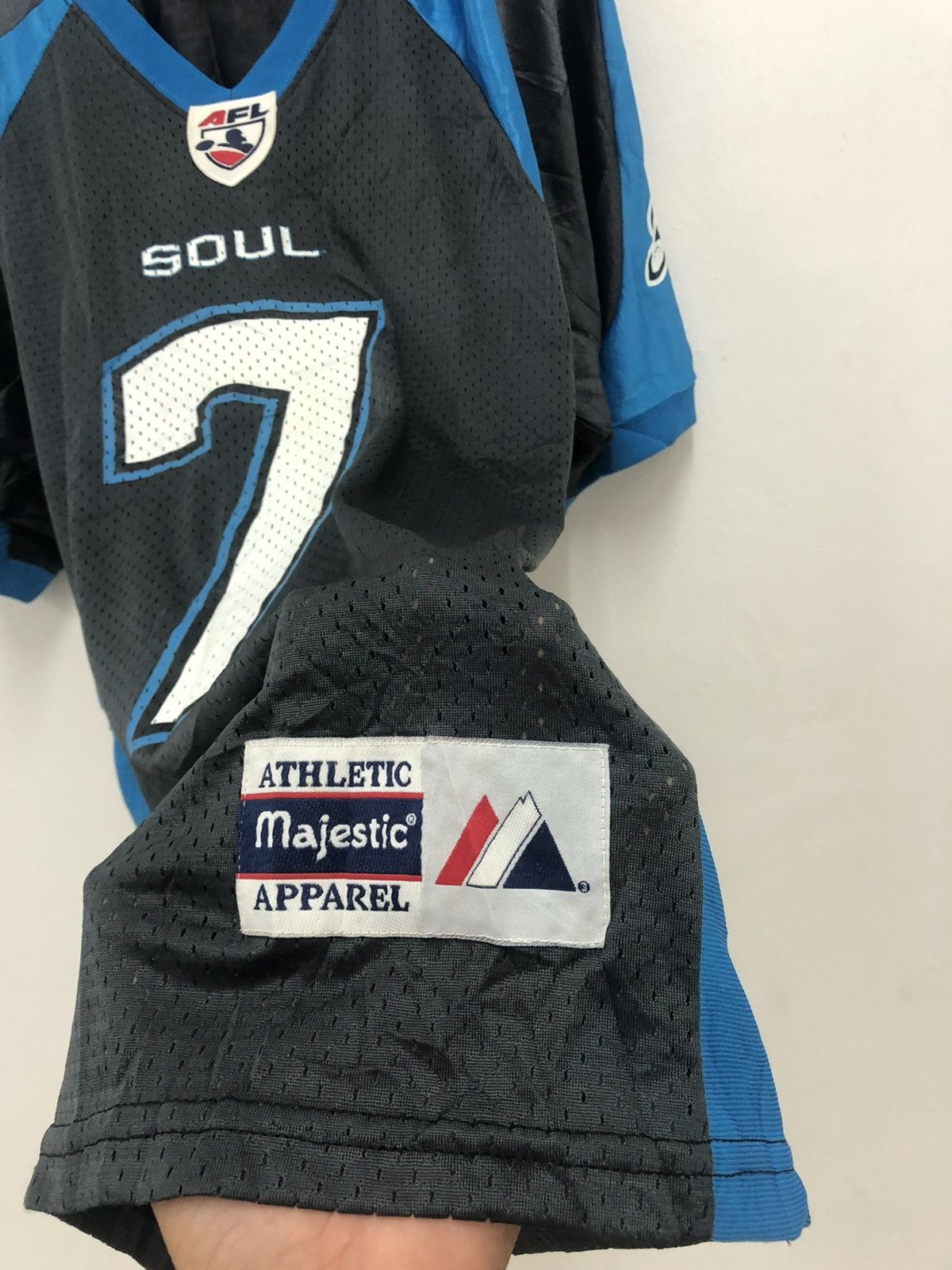 Majestic Rare Vintage PHILADELPHIA SOUL 7 RON JAWORSKI AFL Jersey Size US M / EU 48-50 / 2 - 4 Thumbnail