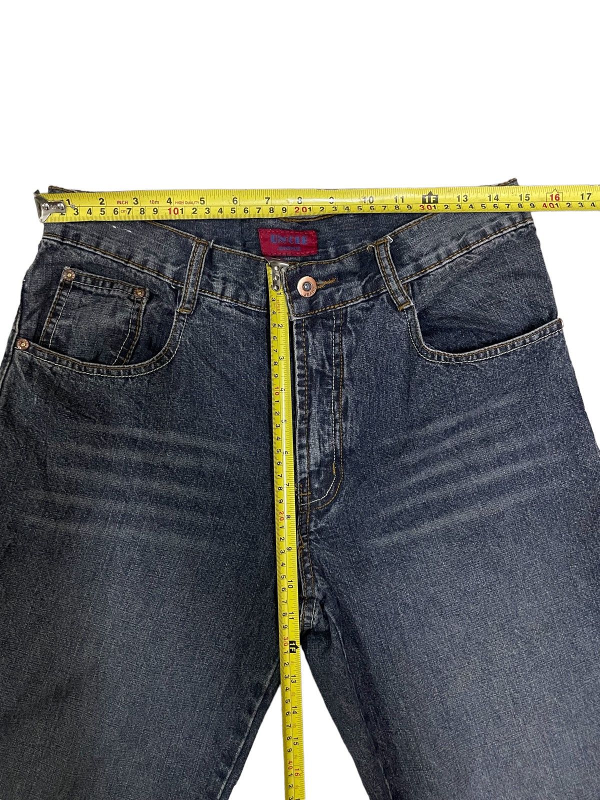 Japanese Brand Vintage Japanese Sukajan Dragon Design Distressed Jeans Size US 30 / EU 46 - 13 Thumbnail