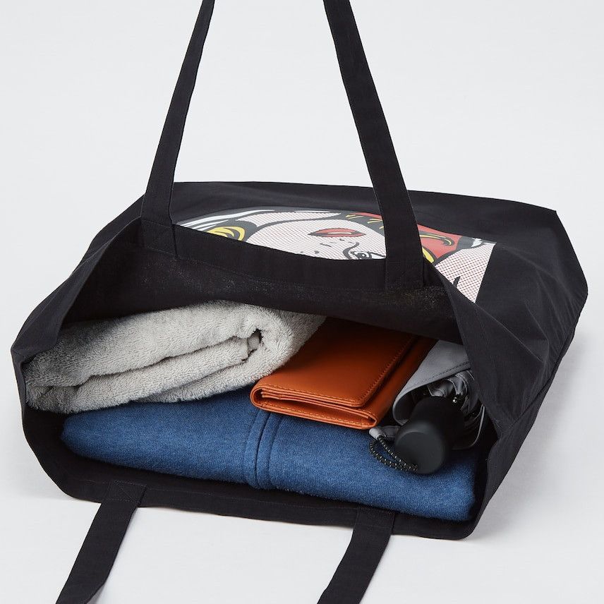 Art Comes First Rare ROY LICHTENSTEIN X UNIQLO Pop Art Tote Bag Size ONE SIZE - 6 Thumbnail