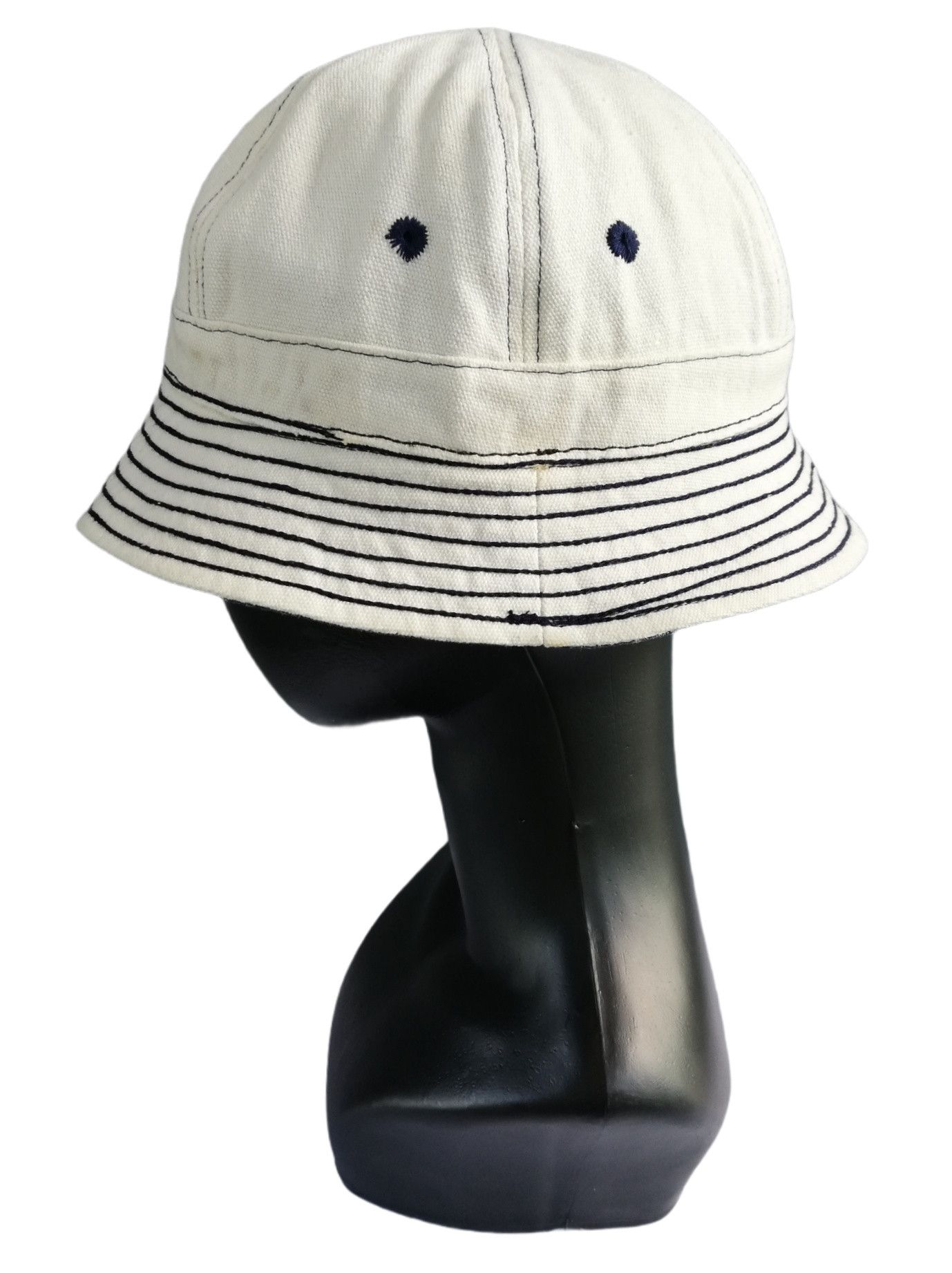 Japanese Brand 🔥Design Iconic Style Kapital Reversible Boro Bucket Hat Size ONE SIZE - 15 Thumbnail
