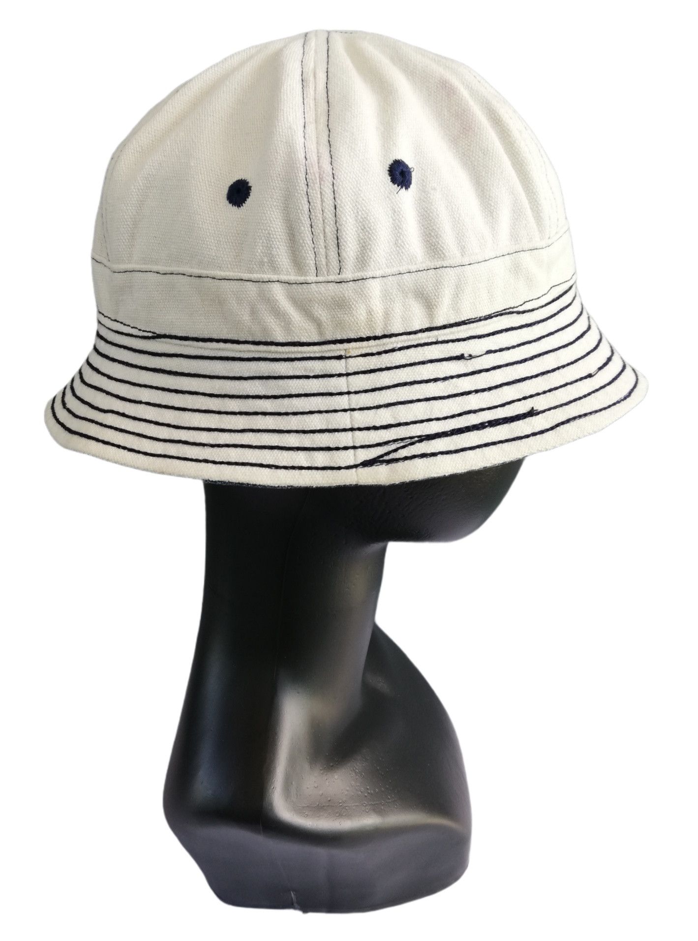 Japanese Brand 🔥Design Iconic Style Kapital Reversible Boro Bucket Hat Size ONE SIZE - 17 Thumbnail