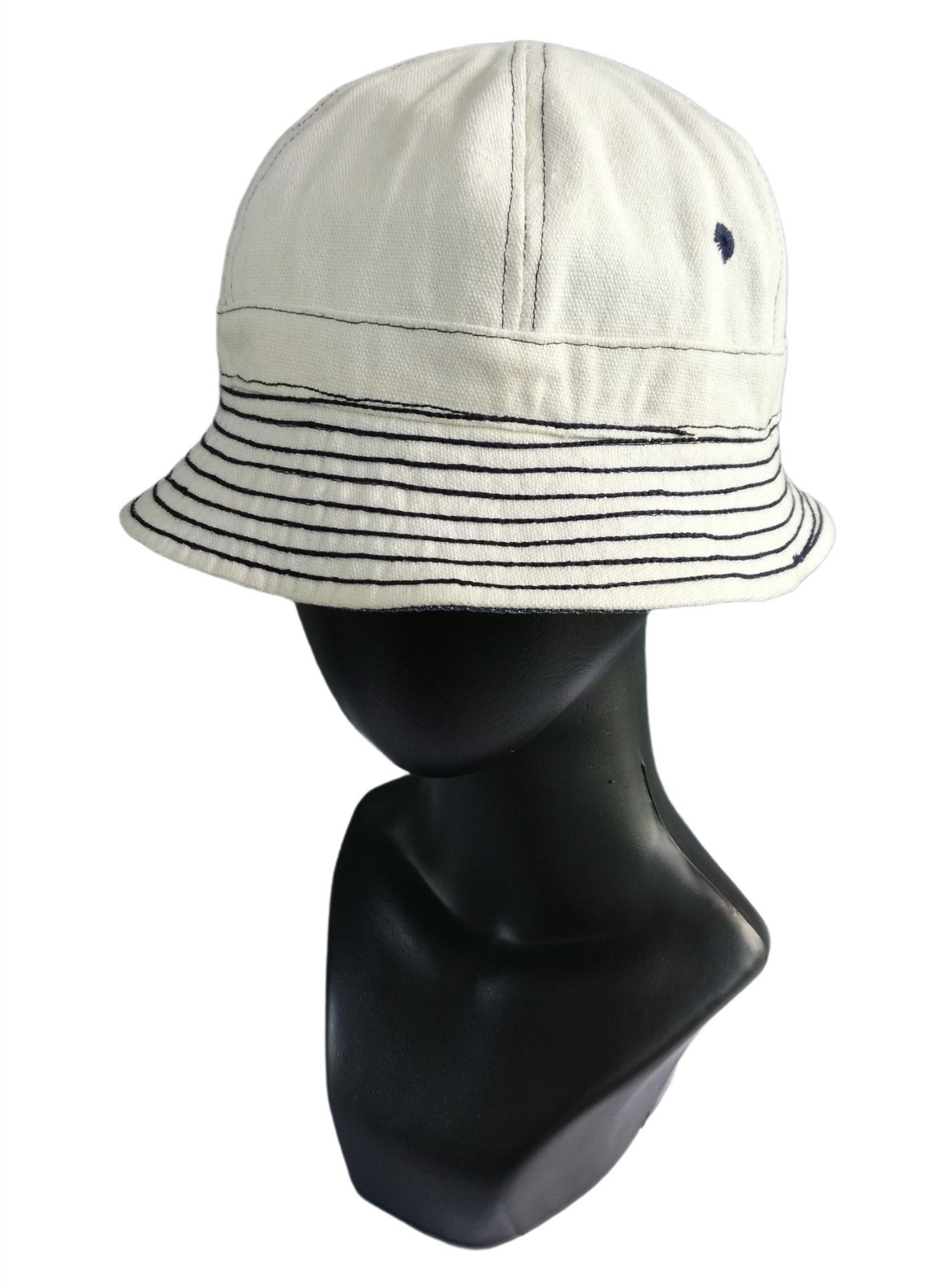 Japanese Brand 🔥Design Iconic Style Kapital Reversible Boro Bucket Hat Size ONE SIZE - 14 Thumbnail