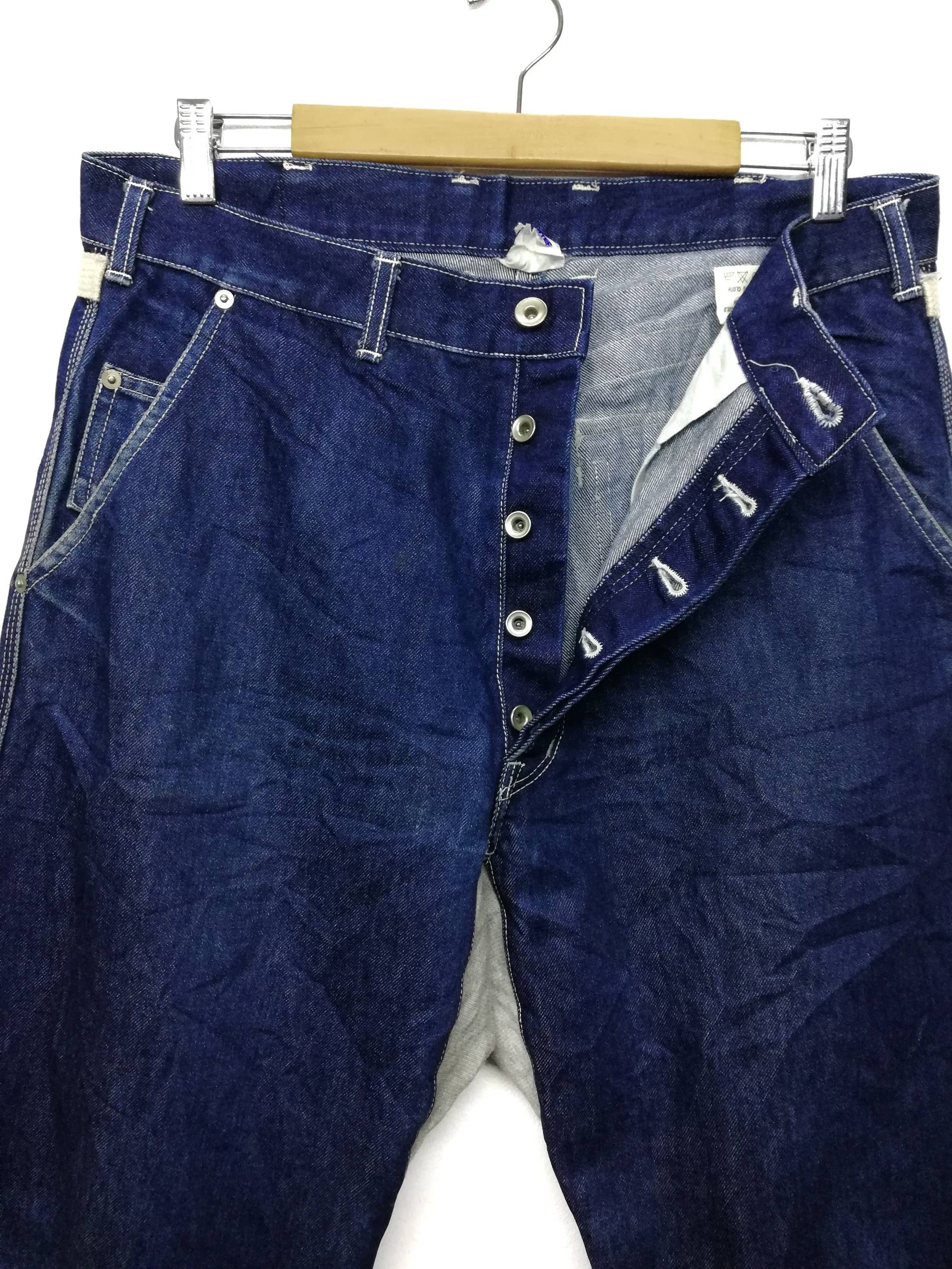 Japanese Brand 🔥Headquarter Design Worker Denim Jeans Pants Made In Japan Size US 34 / EU 50 - 2 Thumbnail