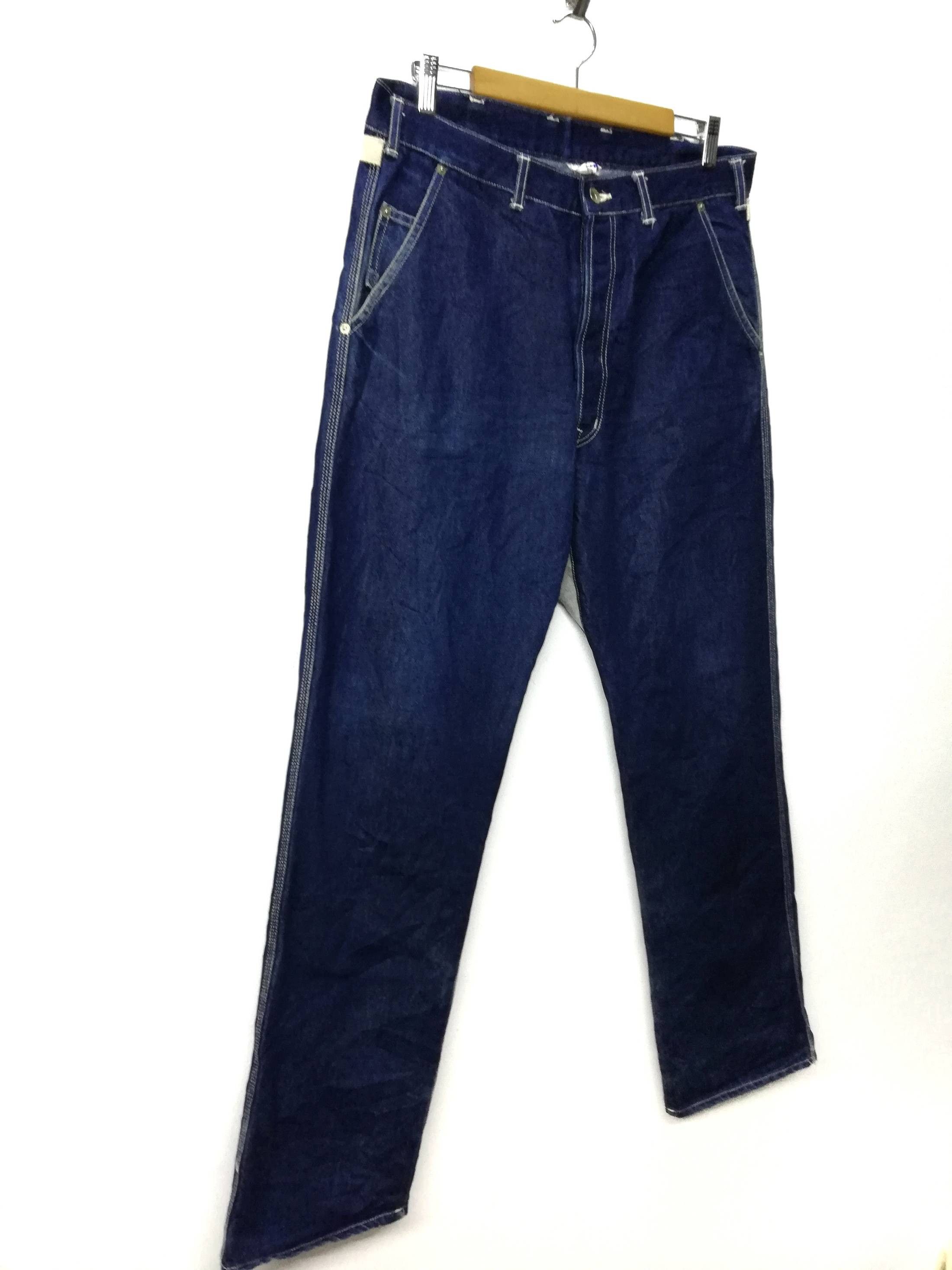 Japanese Brand 🔥Headquarter Design Worker Denim Jeans Pants Made In Japan Size US 34 / EU 50 - 1 Thumbnail