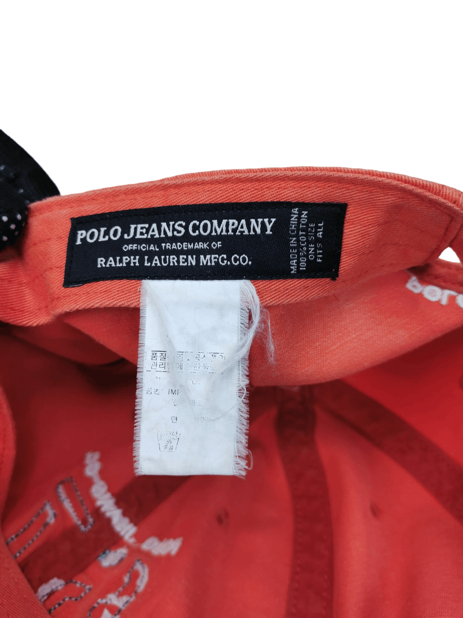 Polo jeans company hat 2025