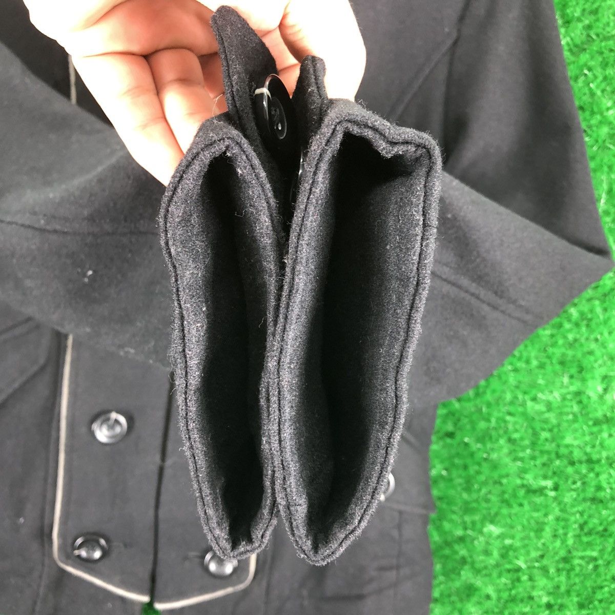 PPFM Vintage 90's PPFM Wool Zipper Jacket Size US XS / EU 42 / 0 - 10 Thumbnail