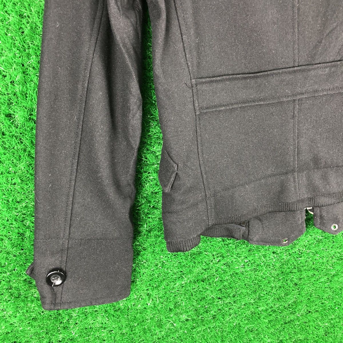 PPFM Vintage 90's PPFM Wool Zipper Jacket Size US XS / EU 42 / 0 - 6 Thumbnail