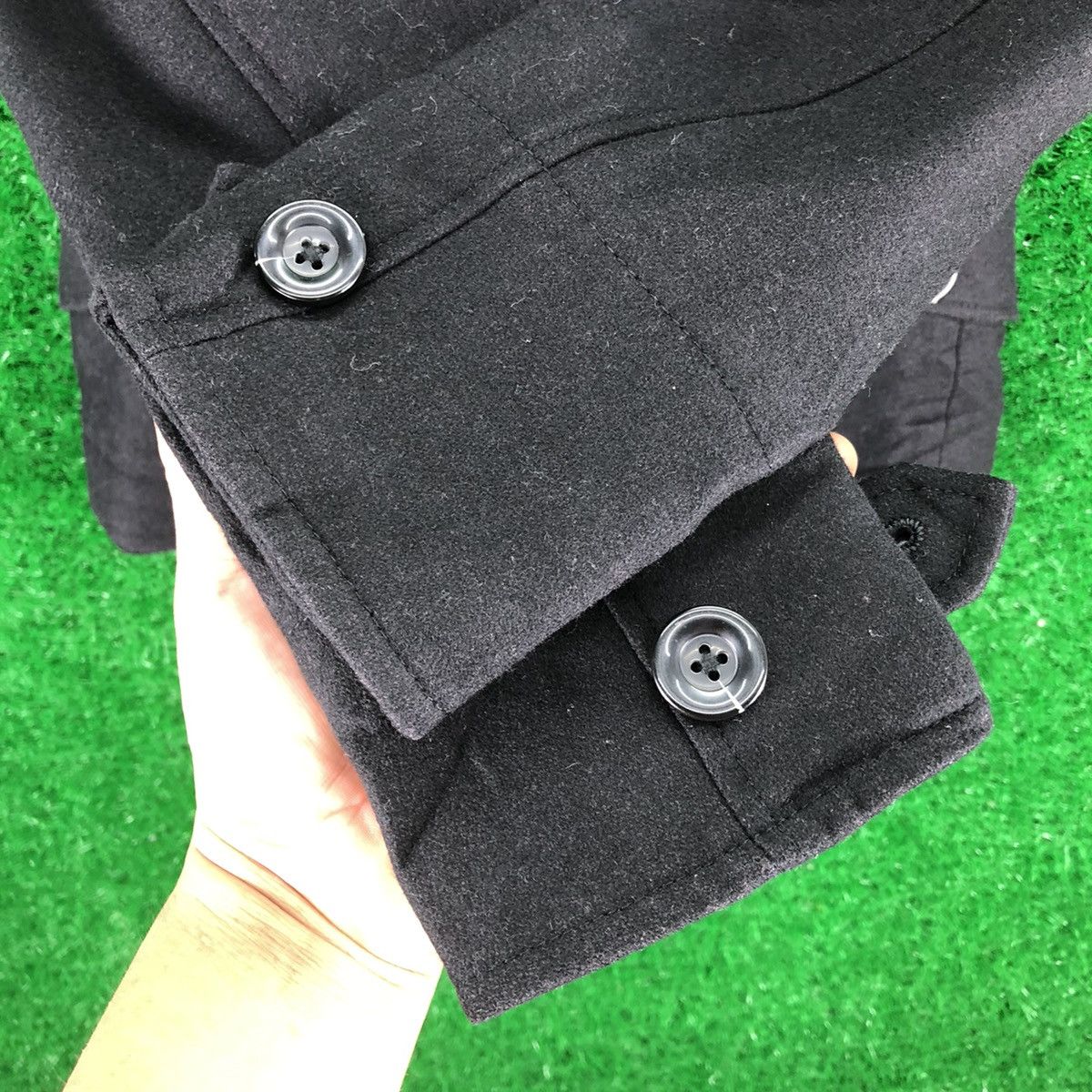 PPFM Vintage 90's PPFM Wool Zipper Jacket Size US XS / EU 42 / 0 - 11 Thumbnail