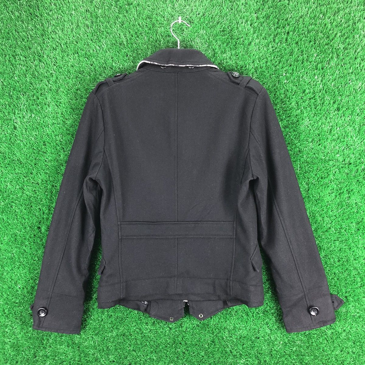PPFM Vintage 90's PPFM Wool Zipper Jacket Size US XS / EU 42 / 0 - 4 Thumbnail