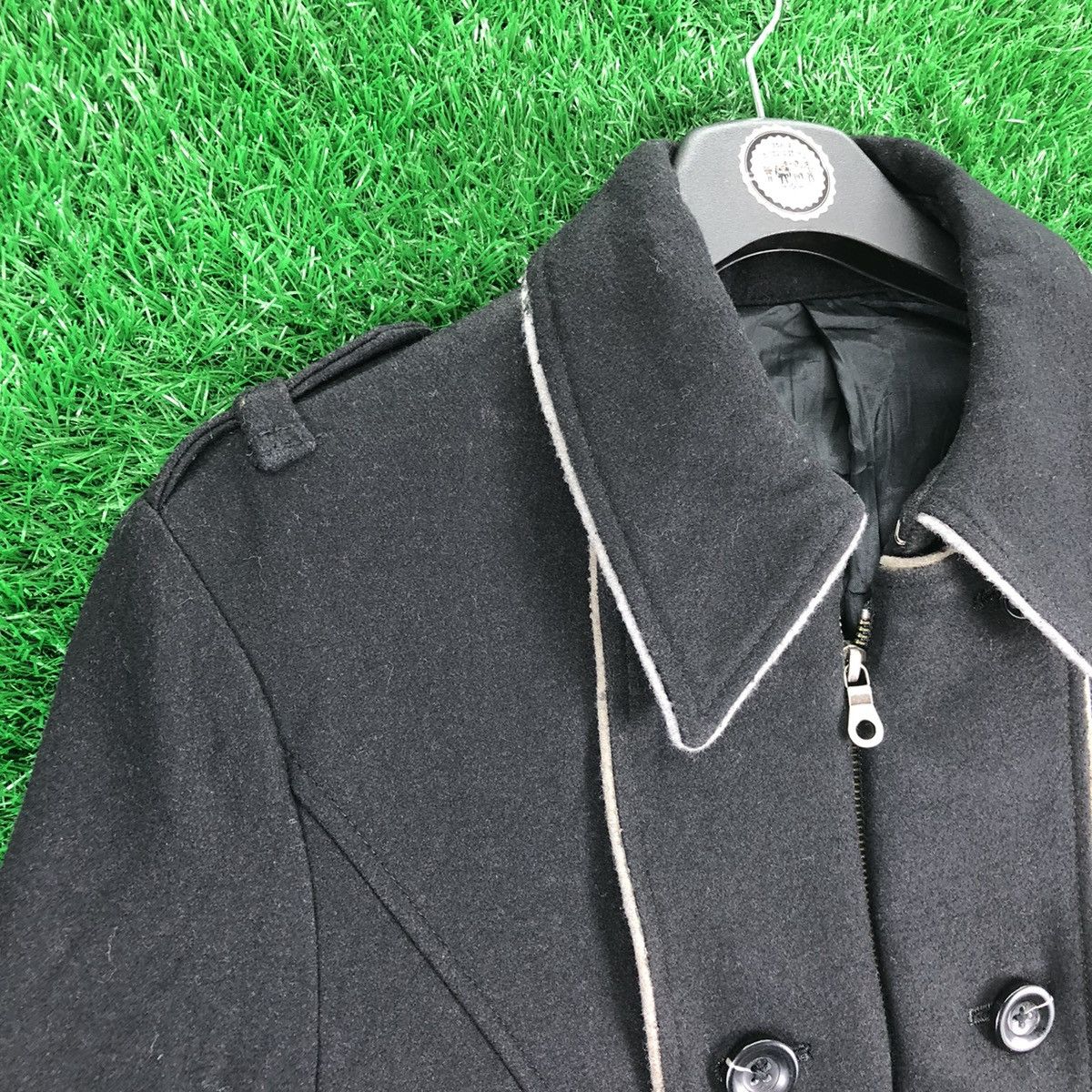 PPFM Vintage 90's PPFM Wool Zipper Jacket Size US XS / EU 42 / 0 - 2 Thumbnail