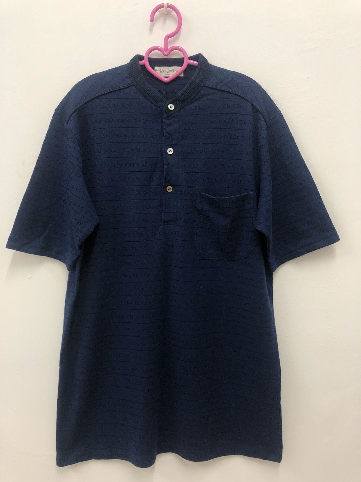 Yves Saint Laurent Rare 90s Vintage YSL YVES SAINT LAURENT Polos Shirt Size US L / EU 52-54 / 3 - 1 Thumbnail