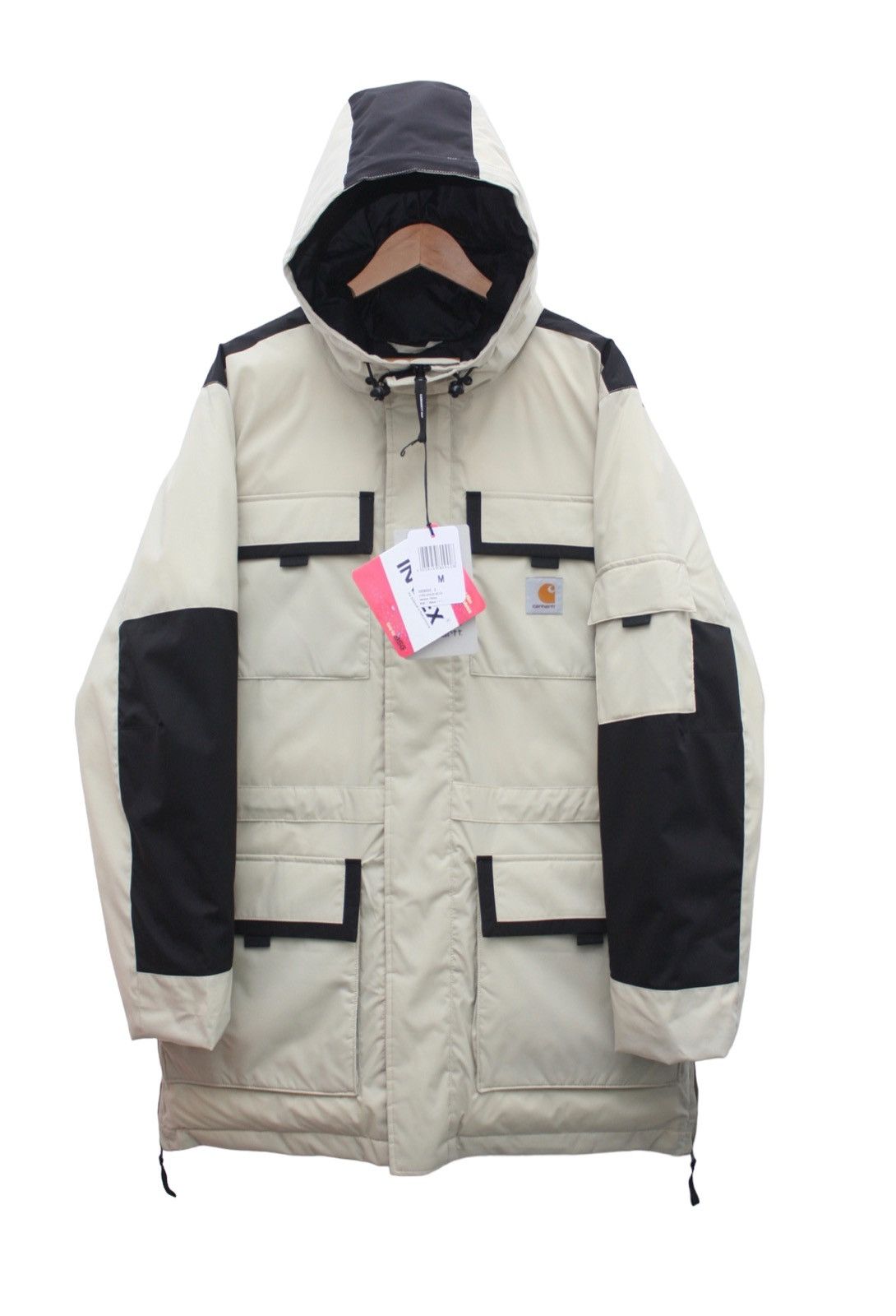 Carhartt WIP Hendon Parka Beige NWT M