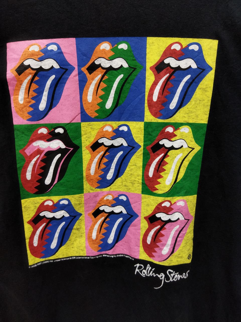 Band Tees Vintage Rolling Stones 9 Tongue Ls Tshirt Size US L / EU 52-54 / 3 - 5 Thumbnail