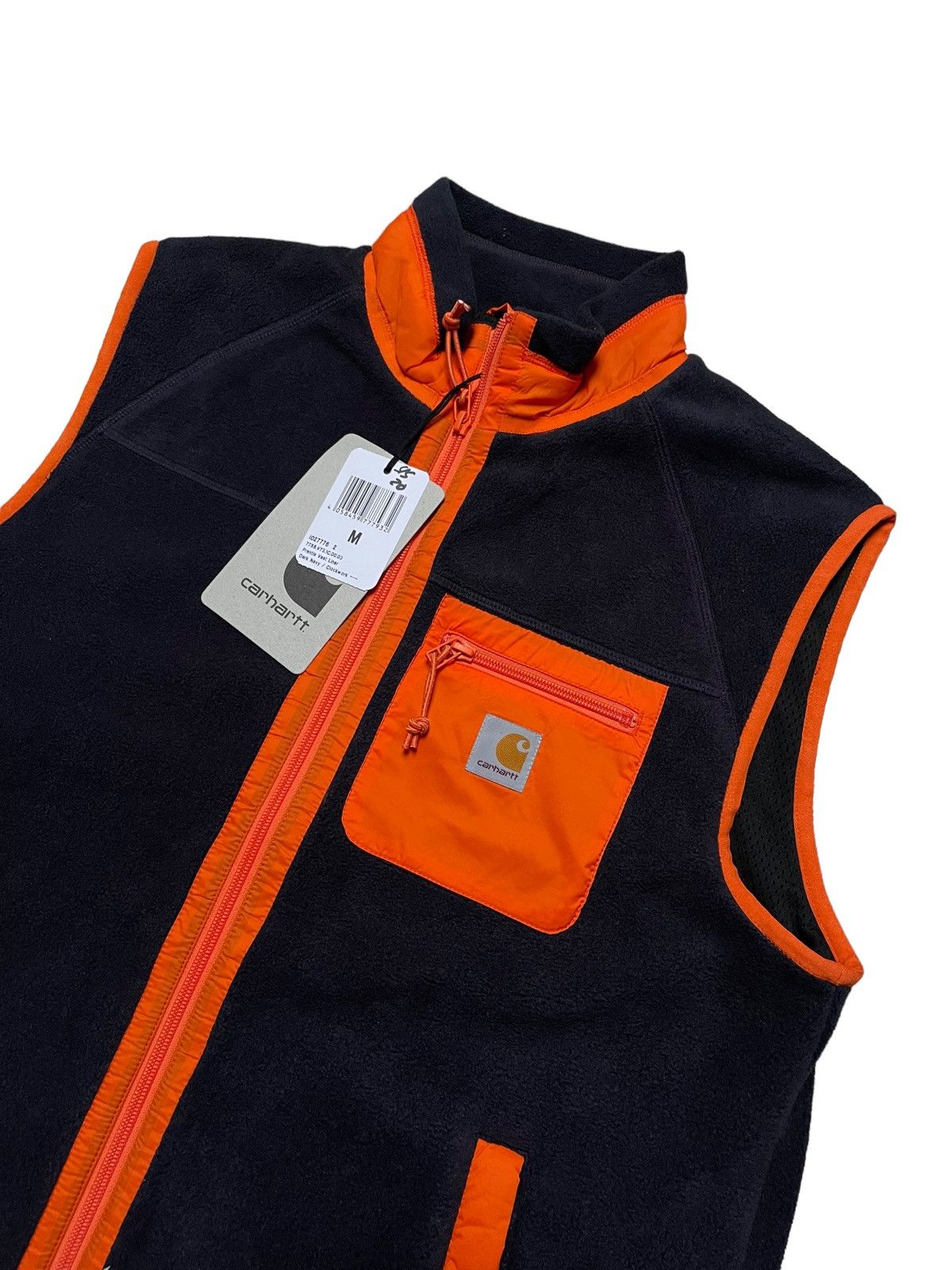 Carhartt Wip NWT Carhartt WIP Deadstock Prentis Liner Fleece Vest Size US M / EU 48-50 / 2 - 2 Thumbnail