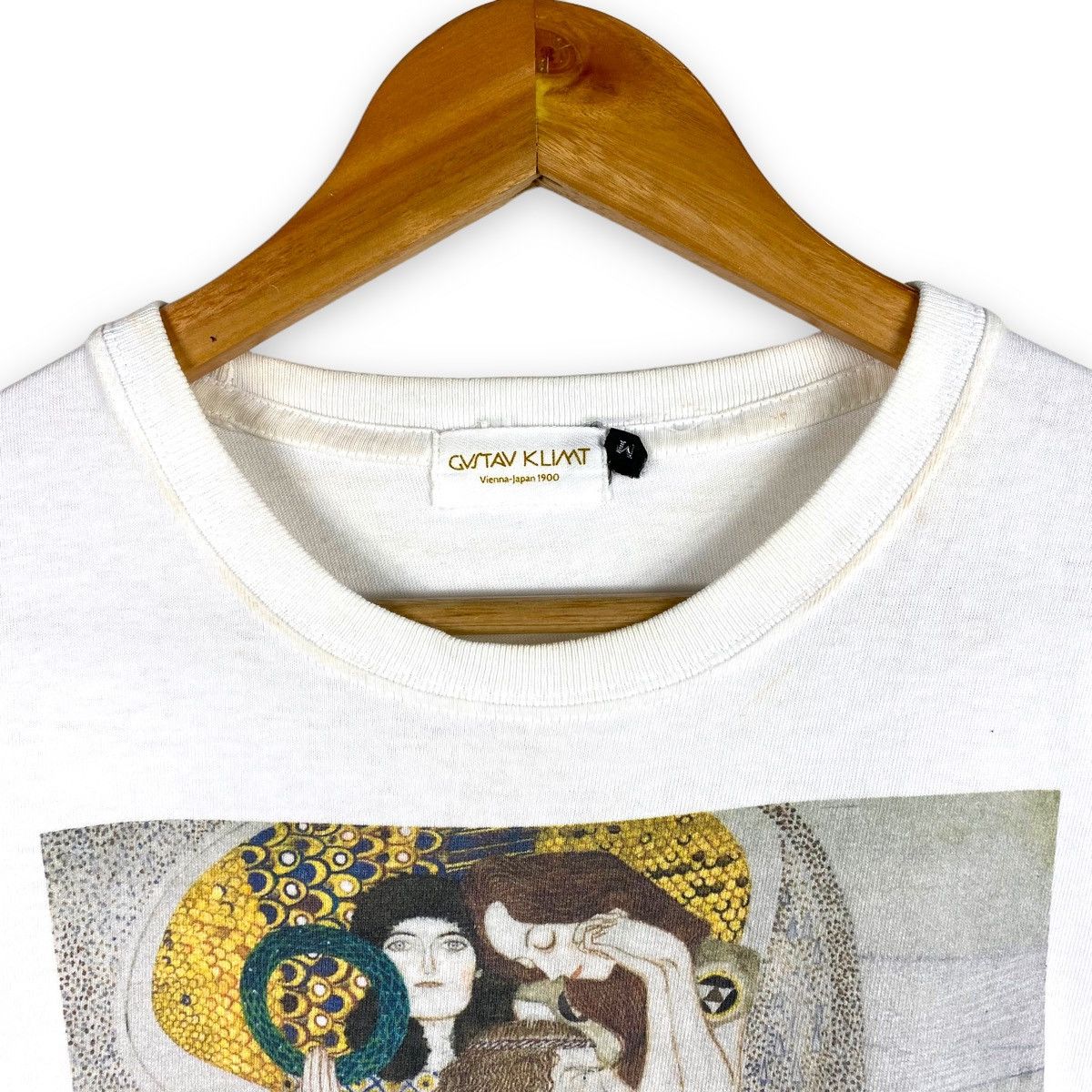 Vintage Vintage 90's GUSTAV KLIMT Beethoven Frieze Art Graphic Tee Size US M / EU 48-50 / 2 - 9 Thumbnail