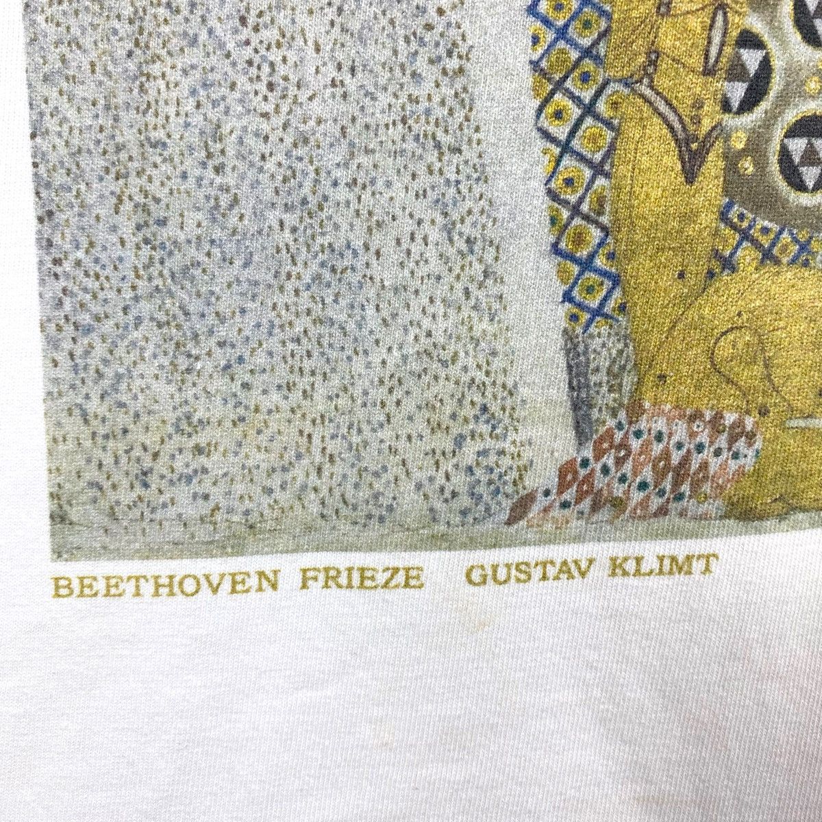 Vintage Vintage 90's GUSTAV KLIMT Beethoven Frieze Art Graphic Tee Size US M / EU 48-50 / 2 - 5 Thumbnail
