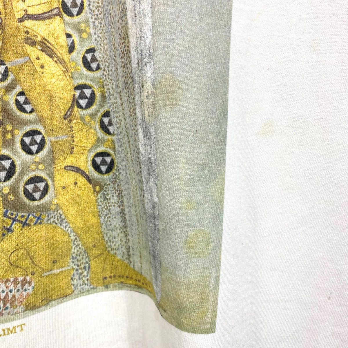 Vintage Vintage 90's GUSTAV KLIMT Beethoven Frieze Art Graphic Tee Size US M / EU 48-50 / 2 - 8 Thumbnail