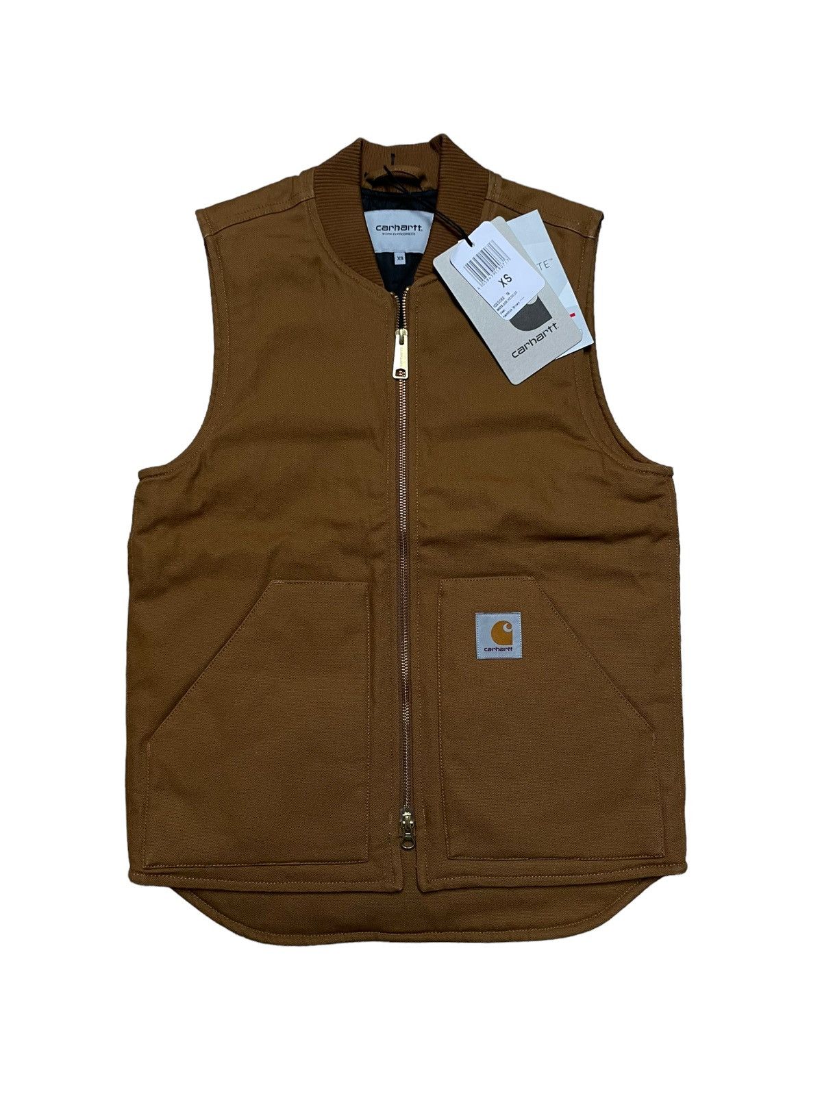 Carhartt Wip NWT Carhartt Wip Vest Brown XS New Size US XS / EU 42 / 0 - 1 Thumbnail