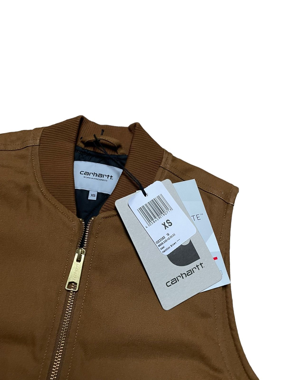 Carhartt Wip NWT Carhartt Wip Vest Brown XS New Size US XS / EU 42 / 0 - 3 Thumbnail