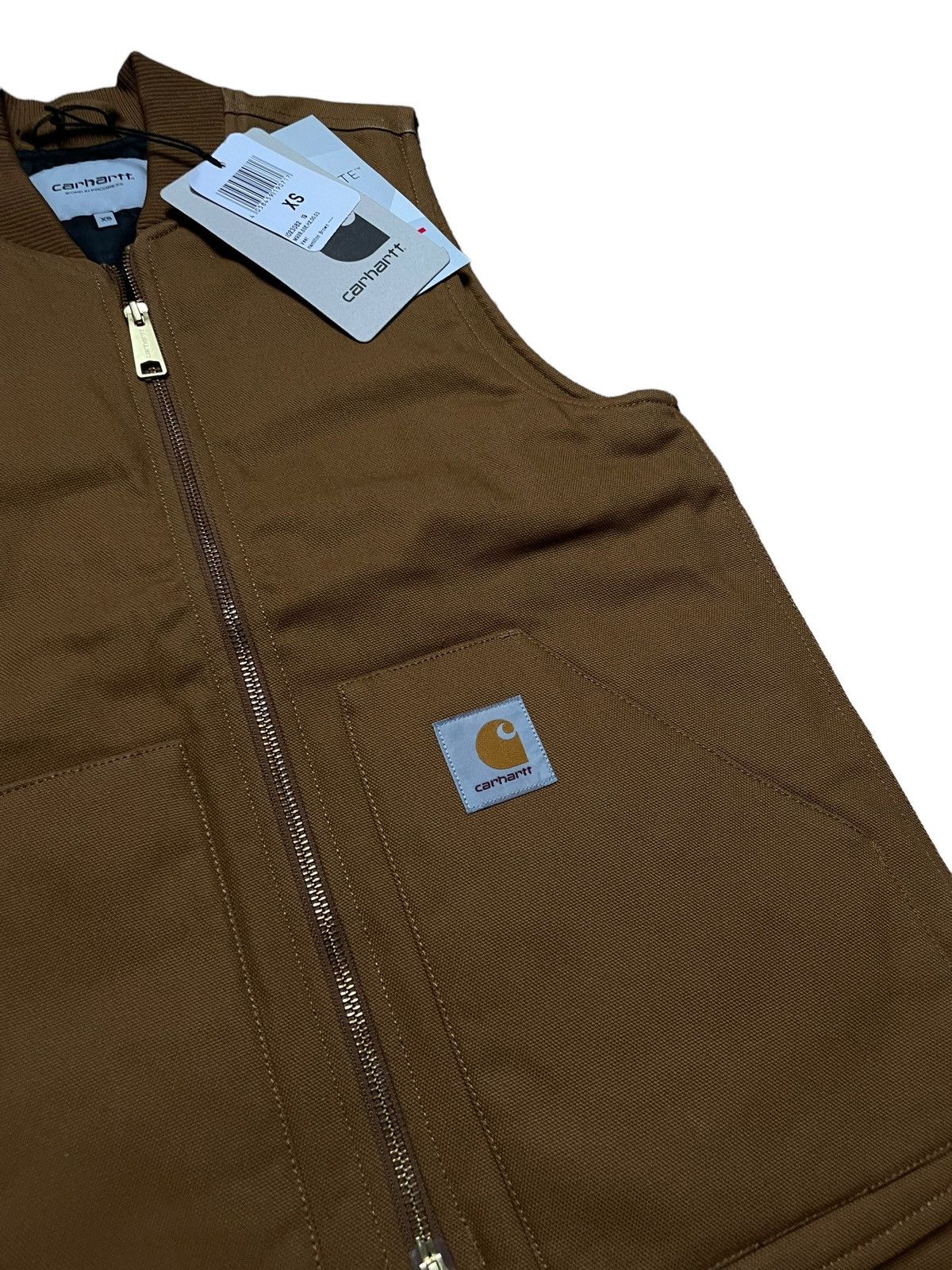 Carhartt Wip NWT Carhartt Wip Vest Brown XS New Size US XS / EU 42 / 0 - 2 Thumbnail