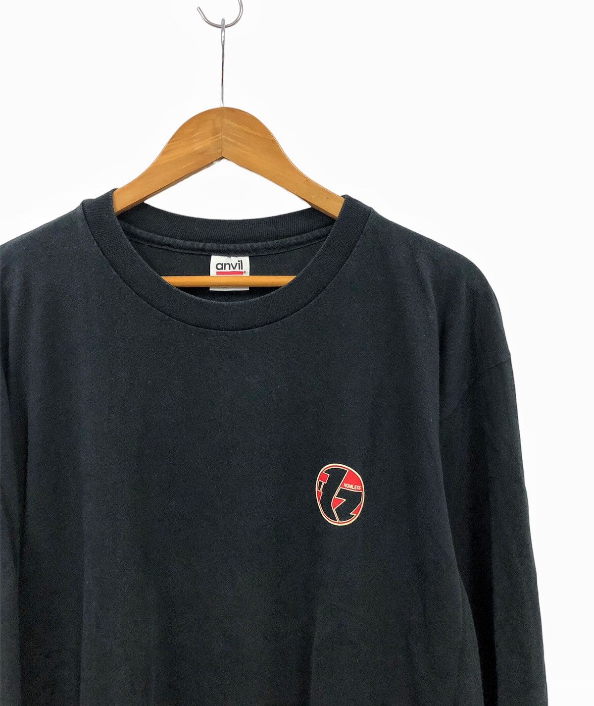 Vintage Rare 1990s Homless streetwear long sleeve Size US L / EU 52-54 / 3 - 9 Thumbnail