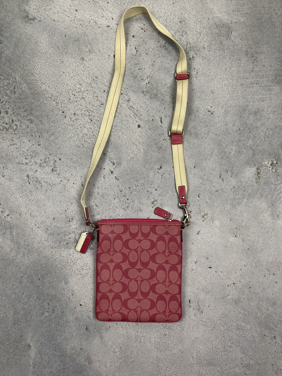 Coach × Vintage Coach logo bag baguette bag mama bag y2k Size ONE SIZE - 3 Thumbnail