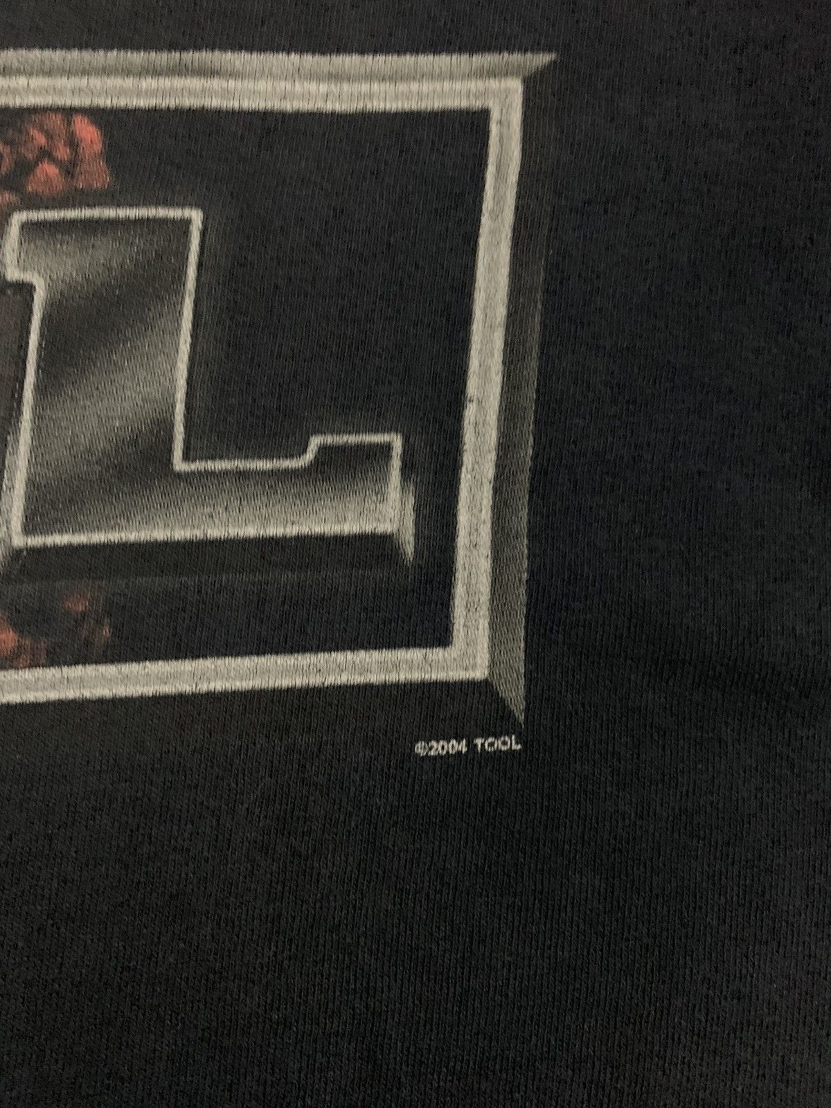 Band Tees × Vintage VINTAGE 2004 TOOL BIG BRAIN PRINT FADED TSHIRT RARE Size US M / EU 48-50 / 2 - 7 Thumbnail
