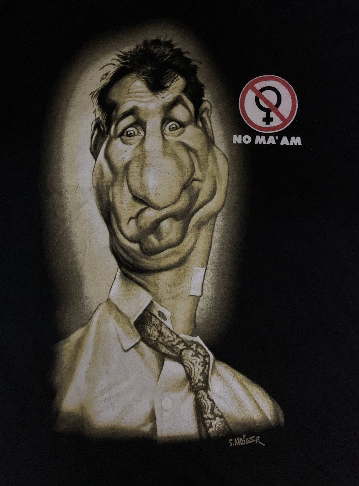 Vintage Vintage 90s Al Bundy No Ma’am t shirt Size US L / EU 52-54 / 3 - 3 Thumbnail