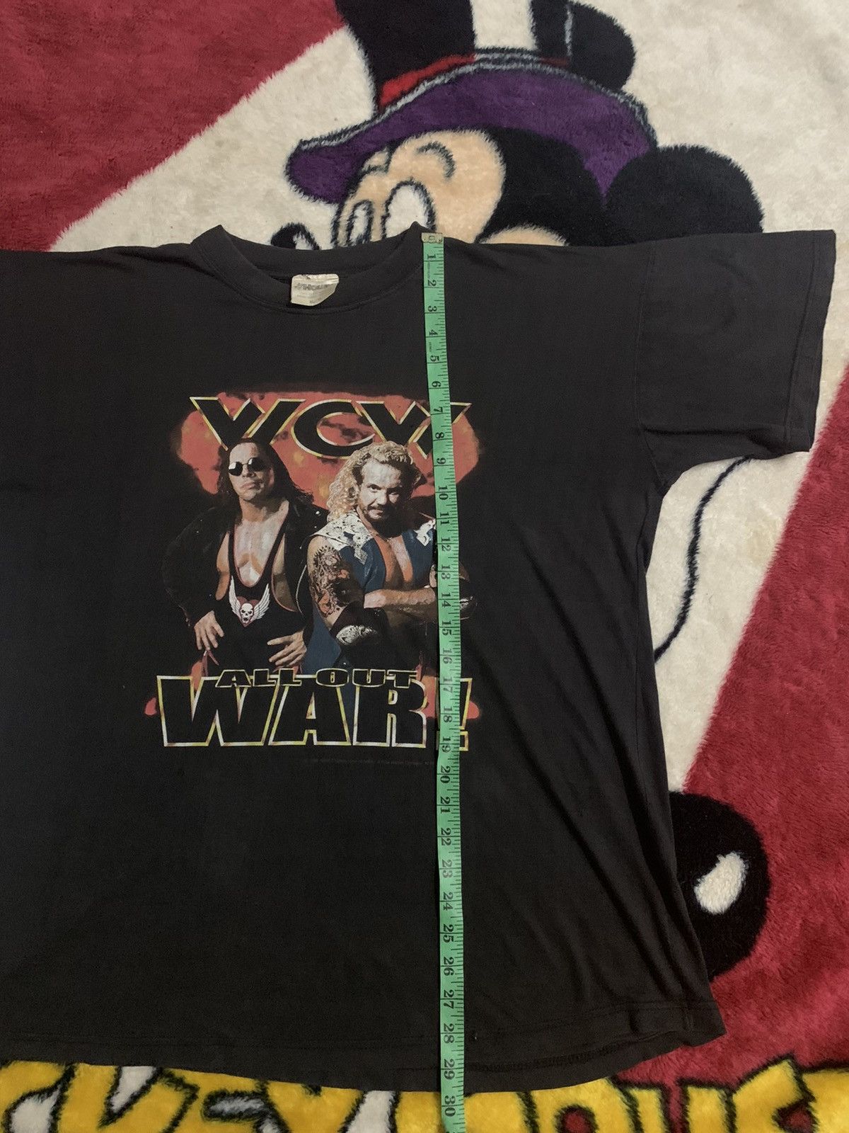 Vintage × WCW/nWo Vintage 1998 wcw “all out war” Size US XL / EU 56 / 4 - 8 Thumbnail