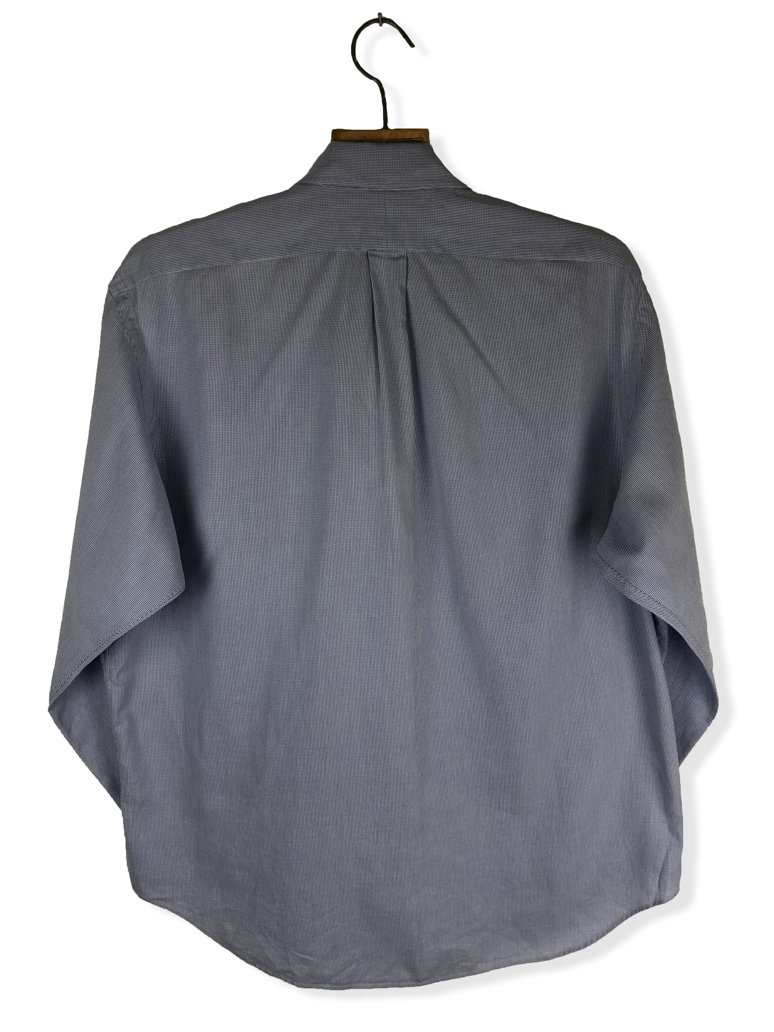 Polo Ralph Lauren 90s Vintage POLO RALPH LAUREN Blue Button Up Shirt M172 Size US XXL / EU 58 / 5 - 8 Thumbnail