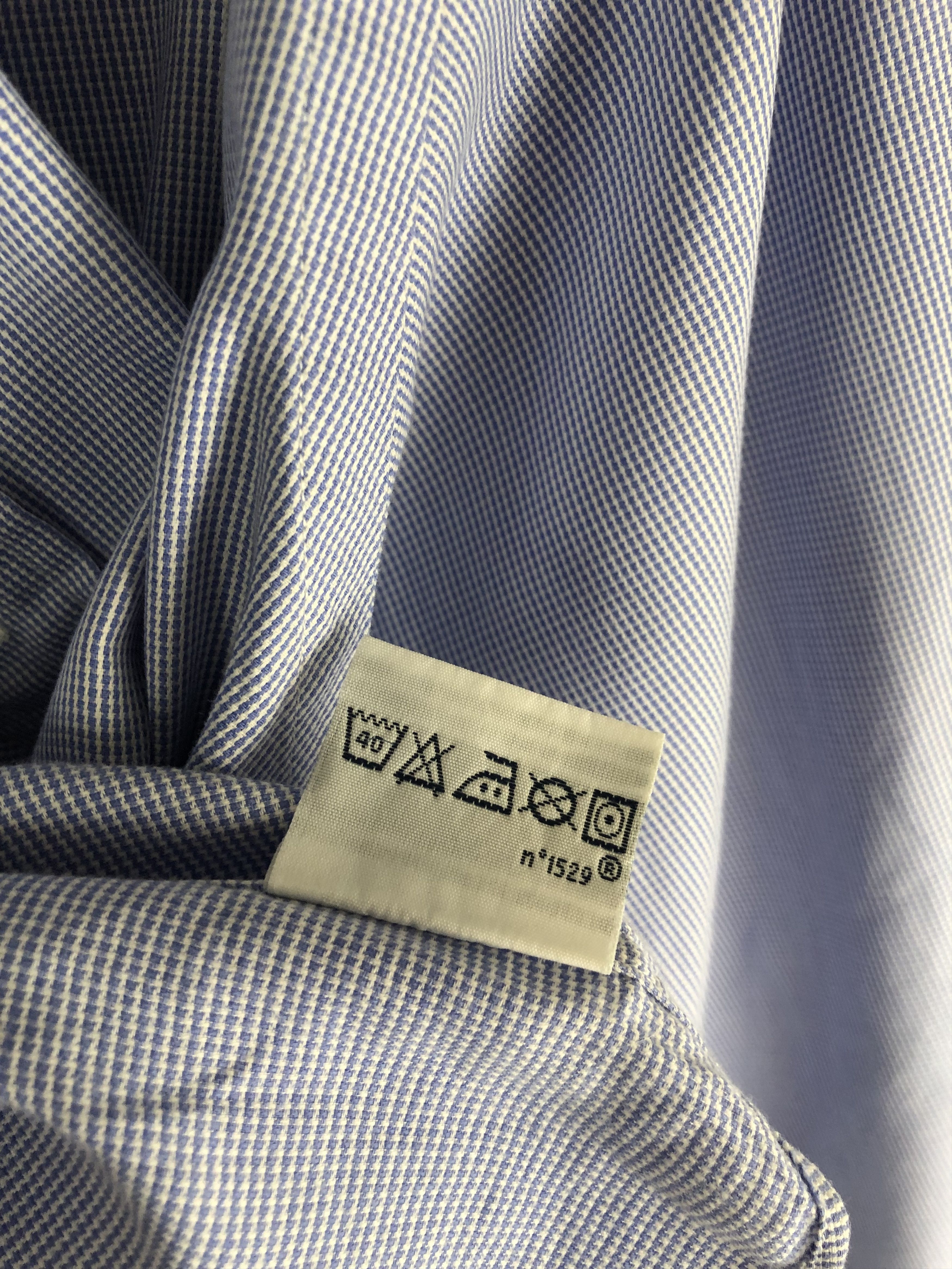 Polo Ralph Lauren 90s Vintage POLO RALPH LAUREN Blue Button Up Shirt M172 Size US XXL / EU 58 / 5 - 7 Thumbnail