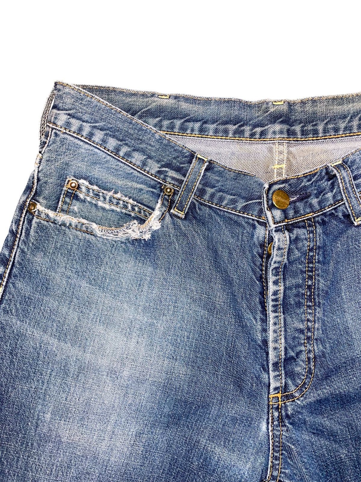 Carhartt 90s Vintage CARHARTT Distressed Trucker Denim Jeans GCS009 Size US 31 - 6 Thumbnail