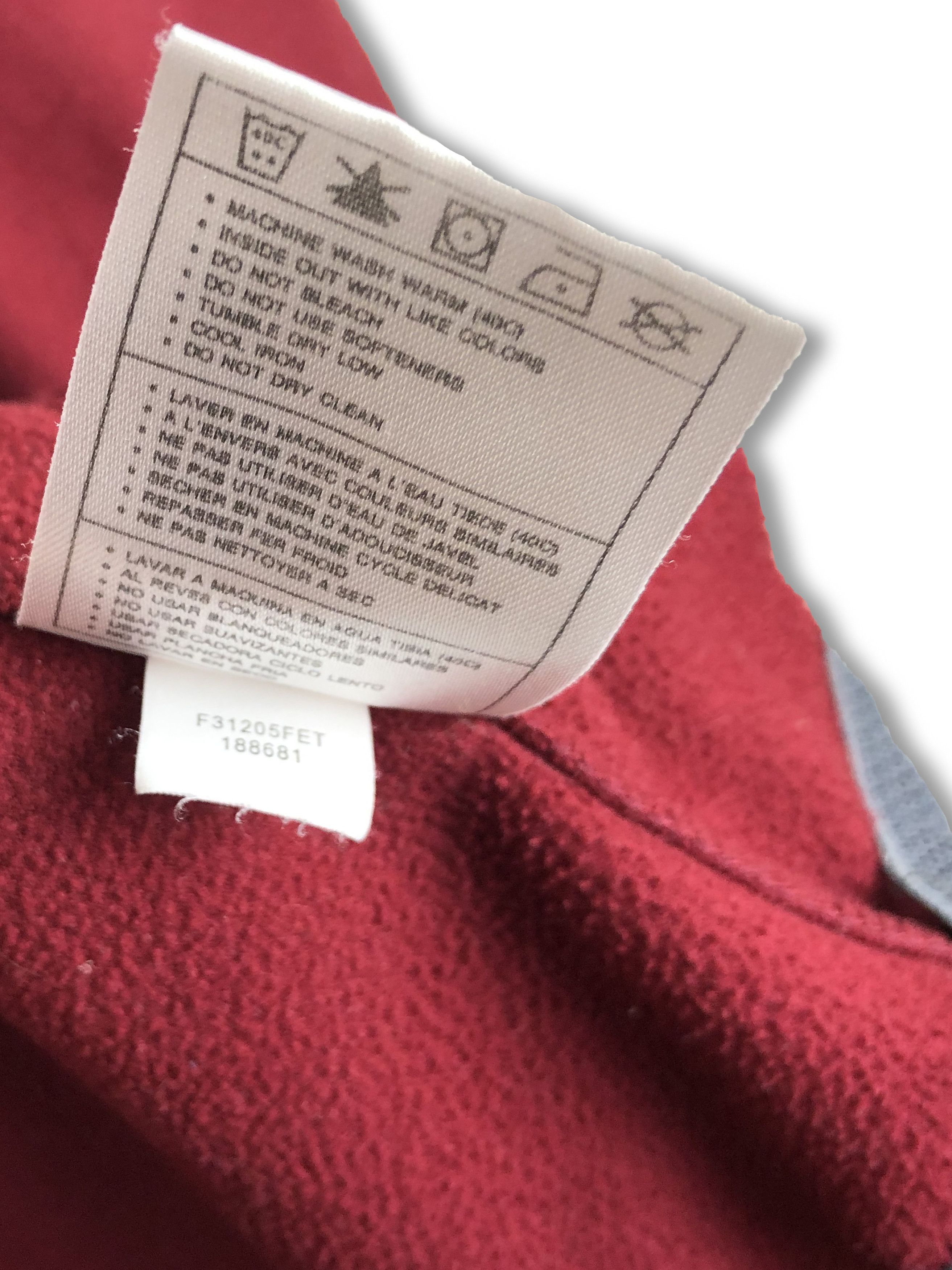 Nike ACG 90s Vintage NIKE ACG Red Zipped Fleece M92 Size US M / EU 48-50 / 2 - 12 Thumbnail