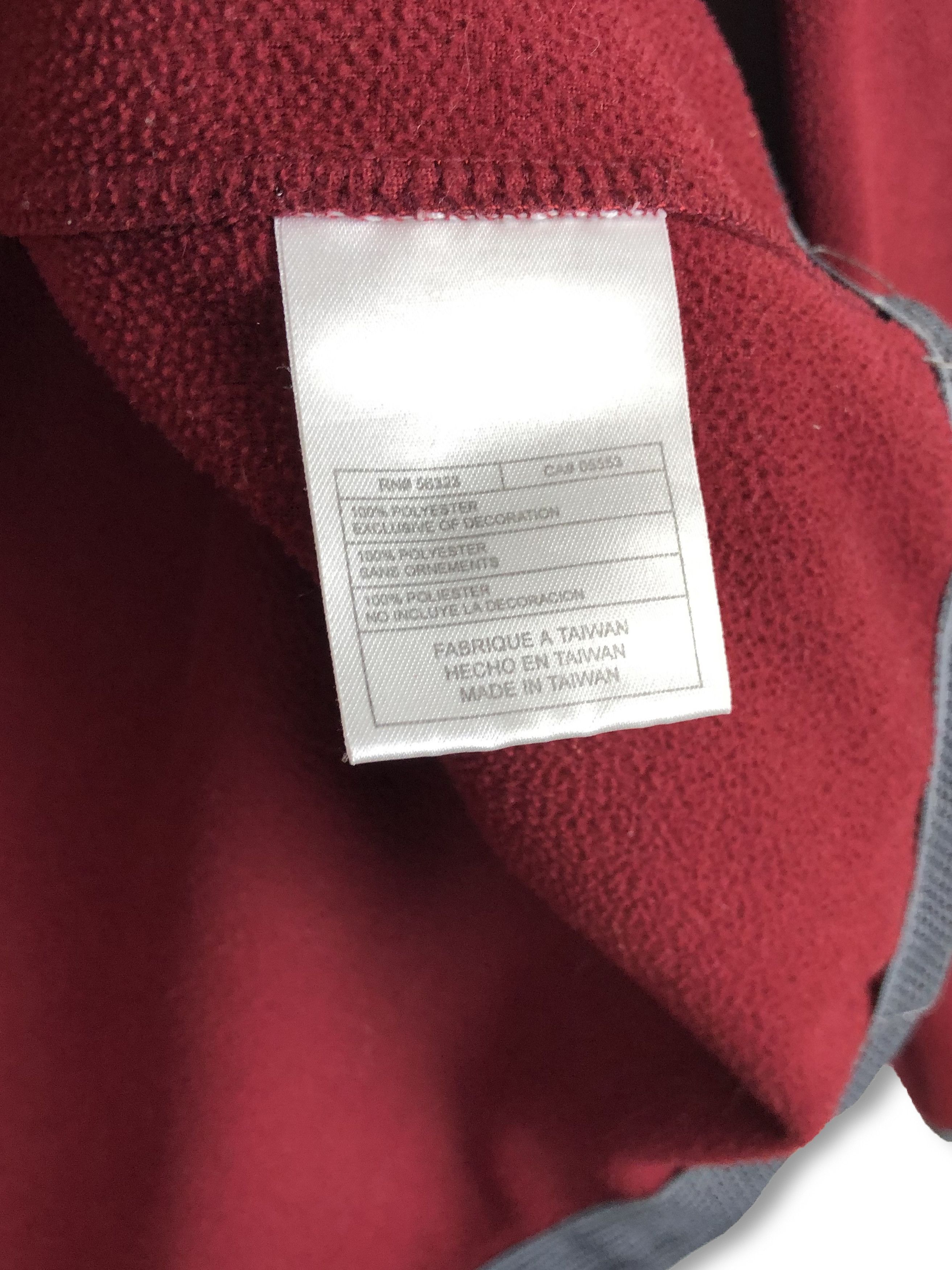 Nike ACG 90s Vintage NIKE ACG Red Zipped Fleece M92 Size US M / EU 48-50 / 2 - 11 Thumbnail