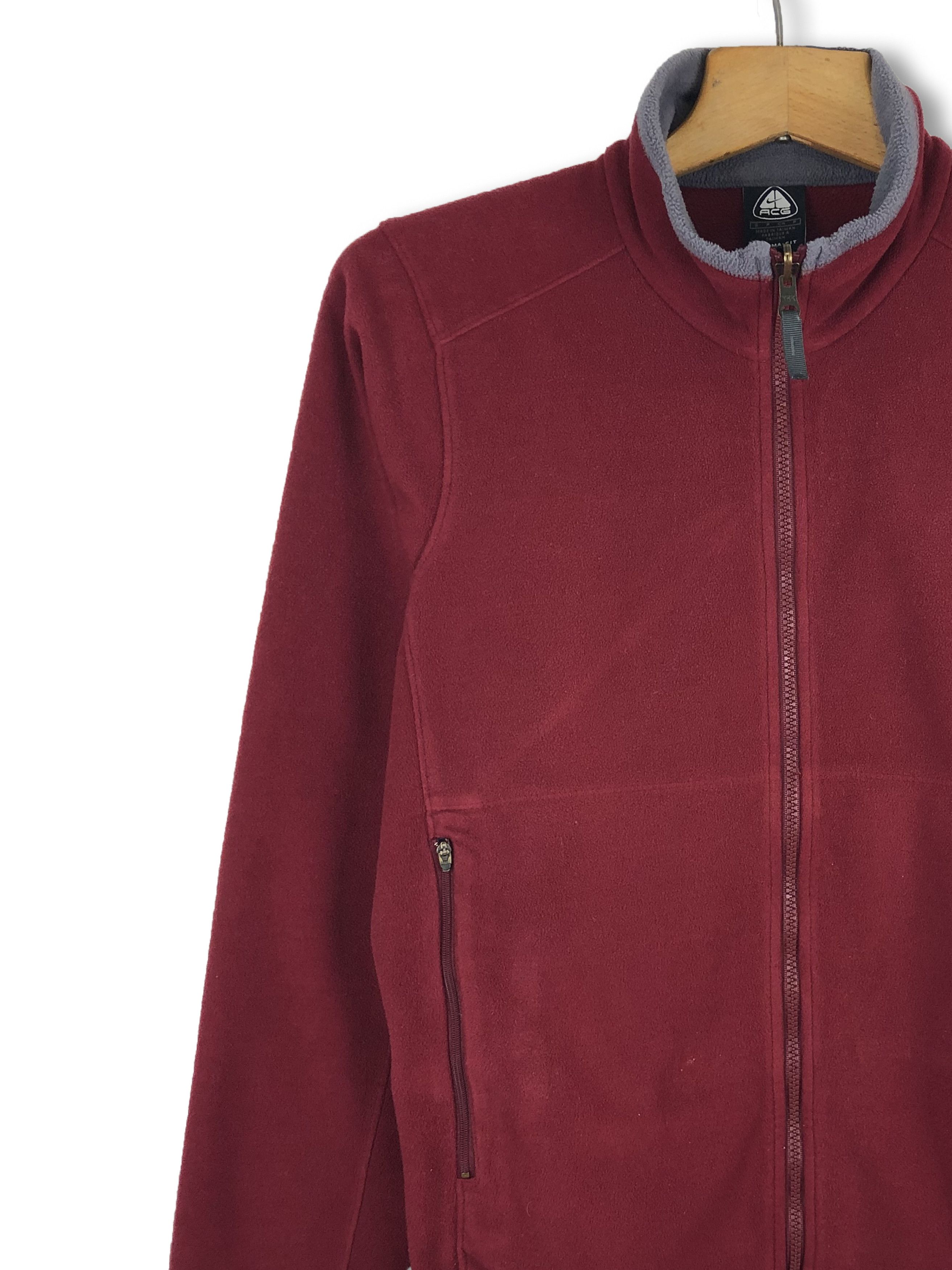 Nike ACG 90s Vintage NIKE ACG Red Zipped Fleece M92 Size US M / EU 48-50 / 2 - 3 Thumbnail