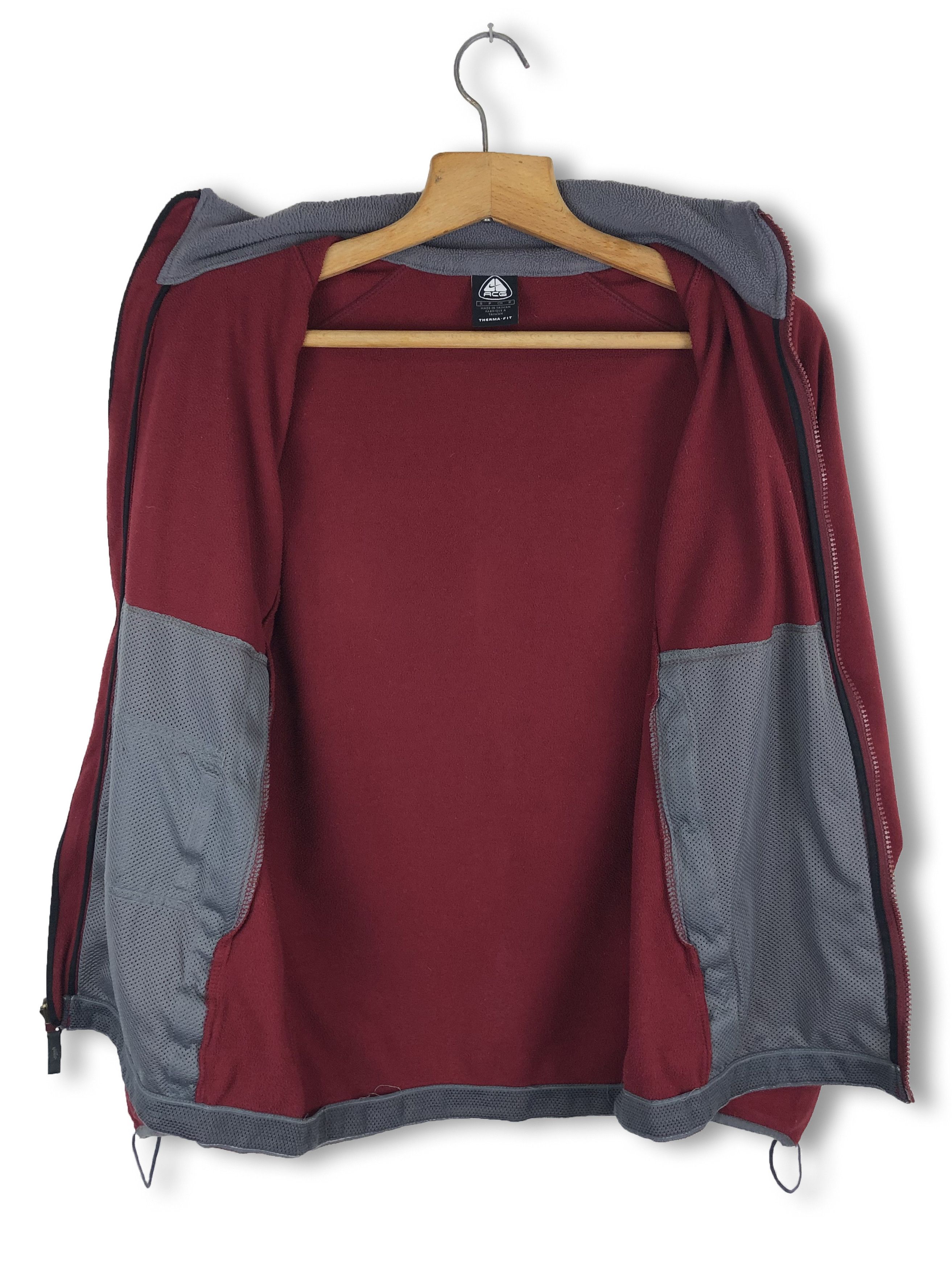 Nike ACG 90s Vintage NIKE ACG Red Zipped Fleece M92 Size US M / EU 48-50 / 2 - 9 Thumbnail