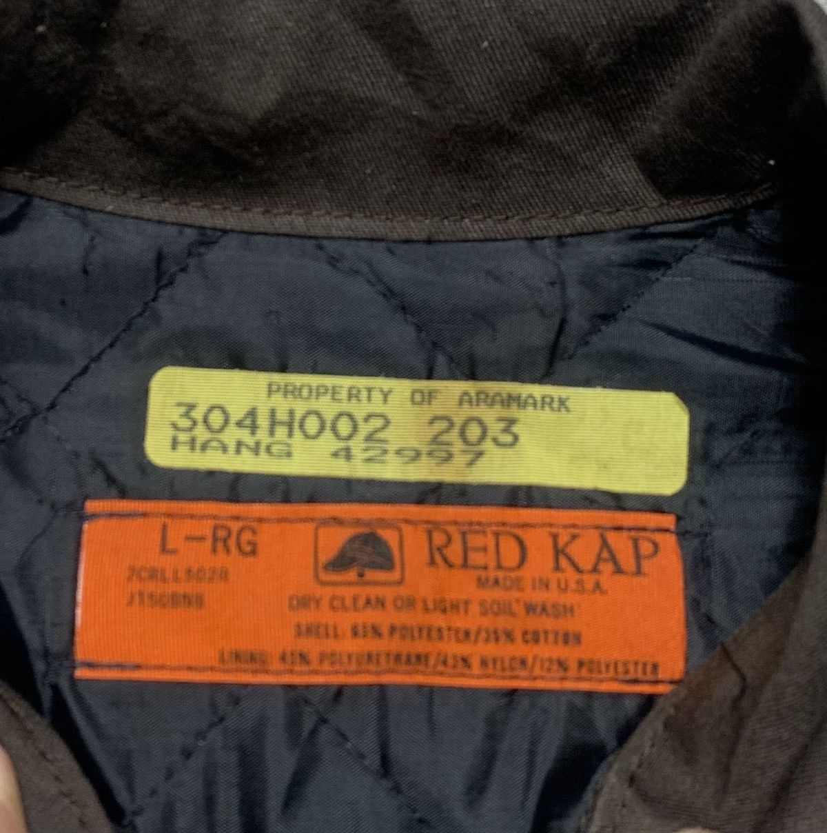 Vintage Vintage 80s Work Wear Red Kap Brown Jacket Size US L / EU 52-54 / 3 - 3 Thumbnail