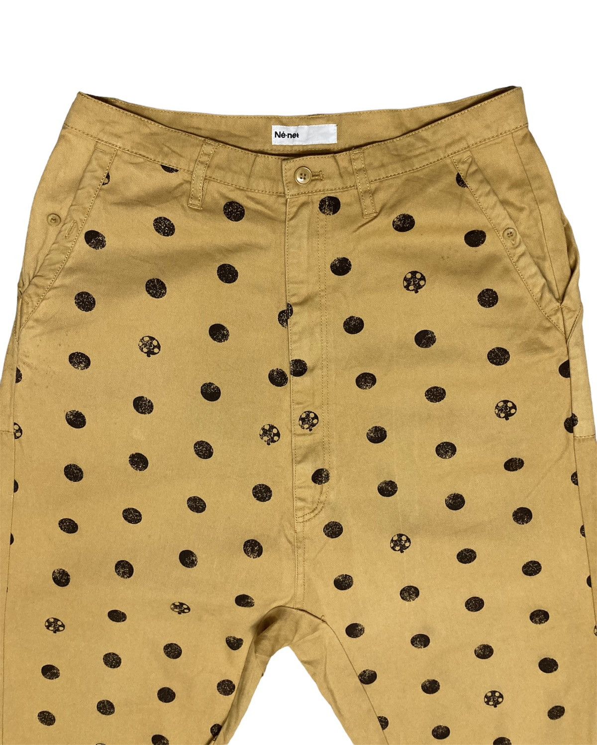 Issey Miyake Issey Miyake Ne-net Polka Dots Drop Crotch Pant Size US 31 - 3 Thumbnail