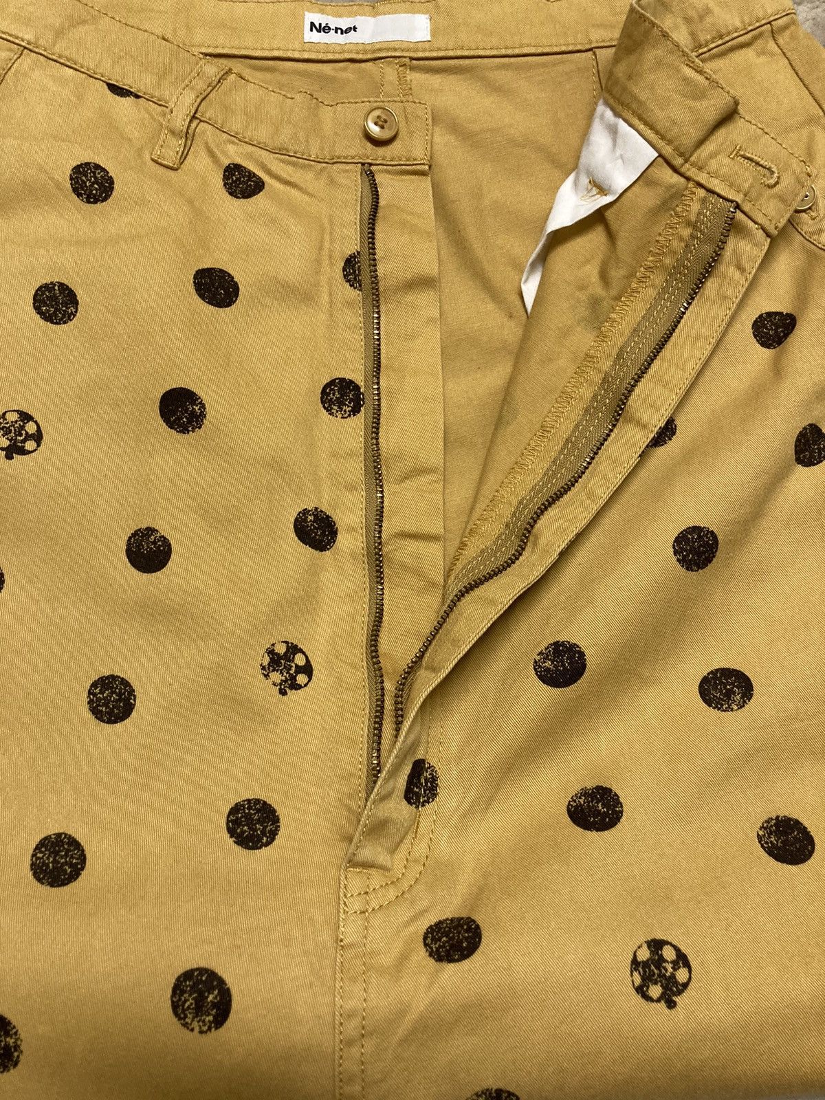 Issey Miyake Issey Miyake Ne-net Polka Dots Drop Crotch Pant Size US 31 - 10 Thumbnail