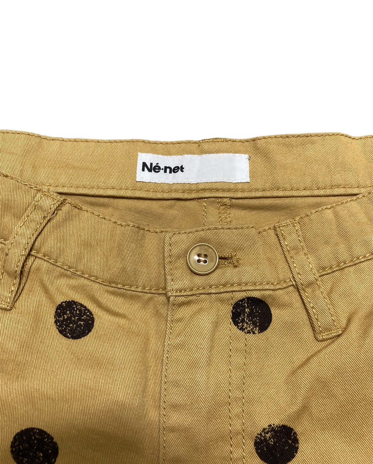Issey Miyake Issey Miyake Ne-net Polka Dots Drop Crotch Pant Size US 31 - 9 Thumbnail