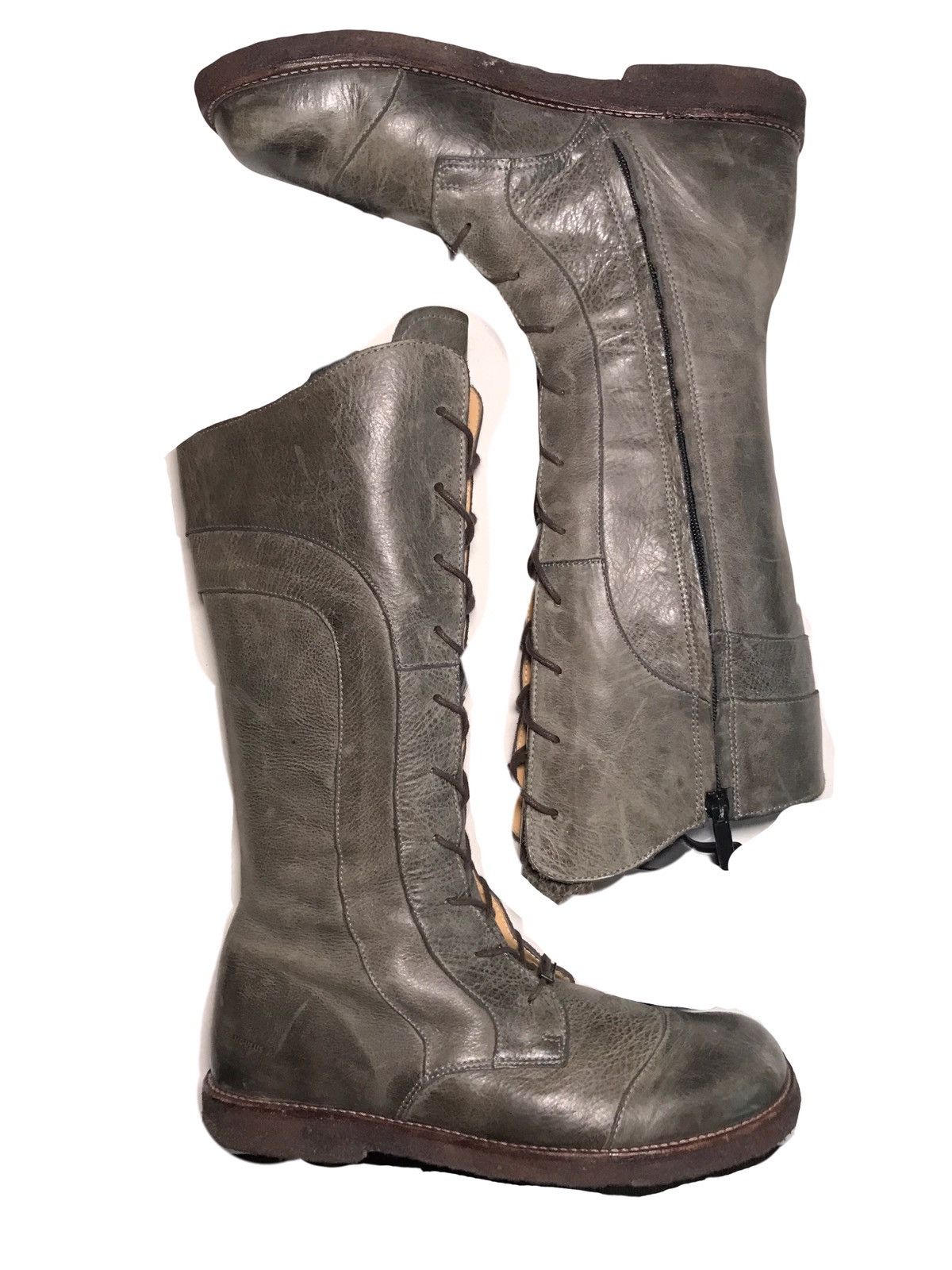 Leather Leather Angulus Hight Boots Lampo Size US 10 / IT 40 - 4 Thumbnail