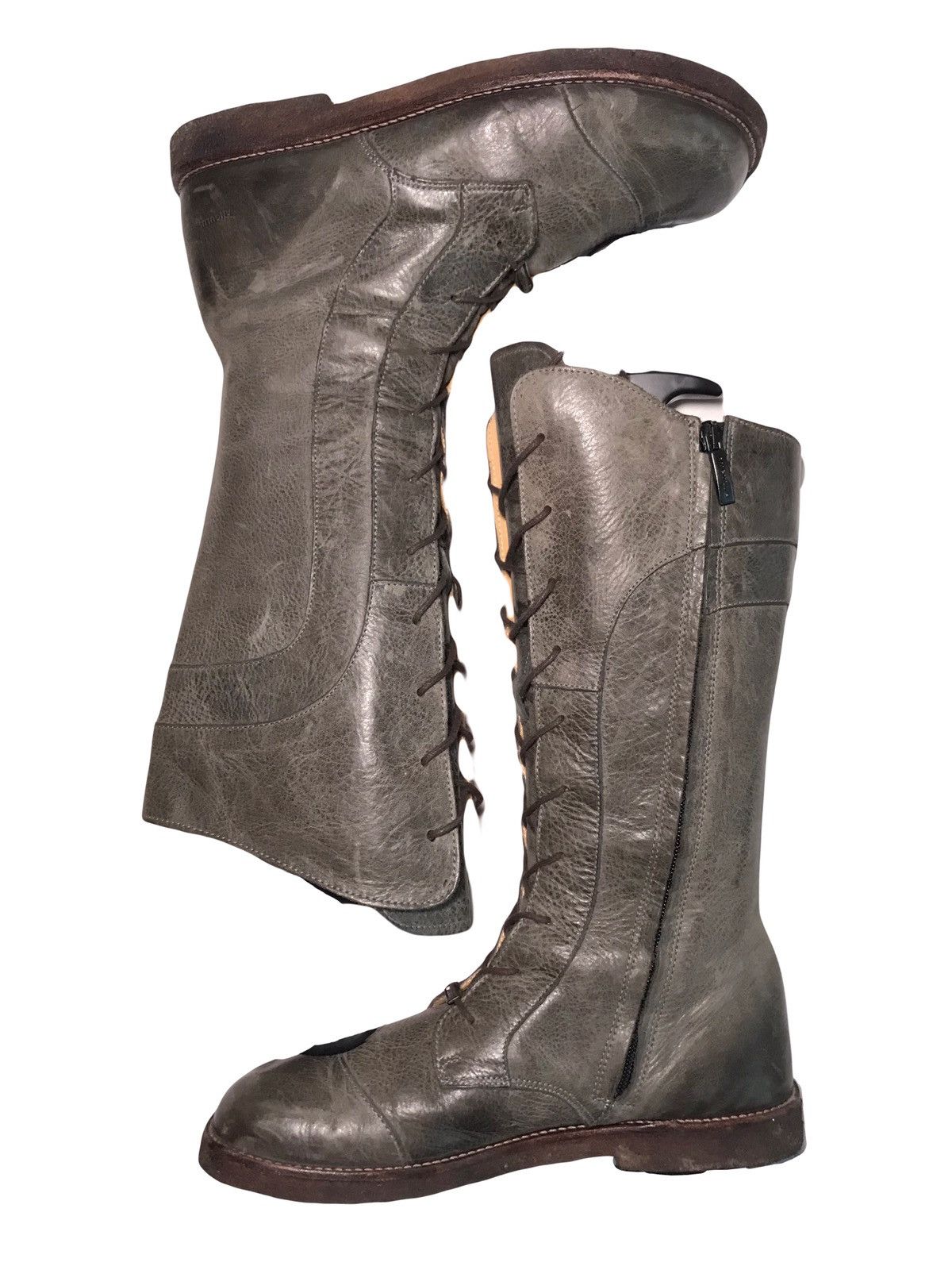 Leather Leather Angulus Hight Boots Lampo Size US 10 / IT 40 - 5 Thumbnail
