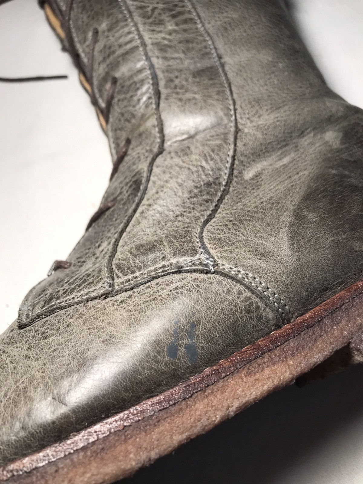 Leather Leather Angulus Hight Boots Lampo Size US 10 / IT 40 - 7 Thumbnail